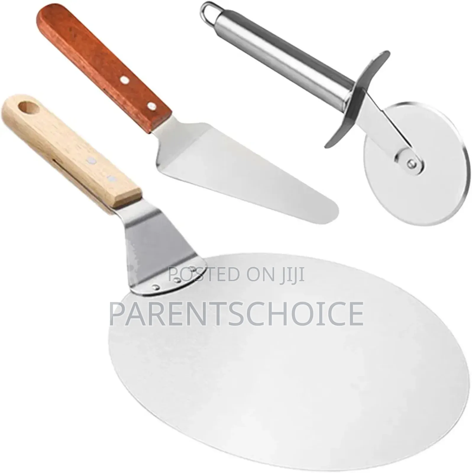 Pizza Accessories Pizza Oven Cutter With Wooden Handle
