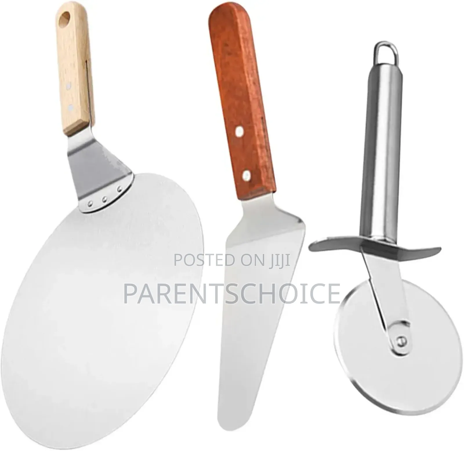 Pizza Accessories Pizza Oven Cutter With Wooden Handle