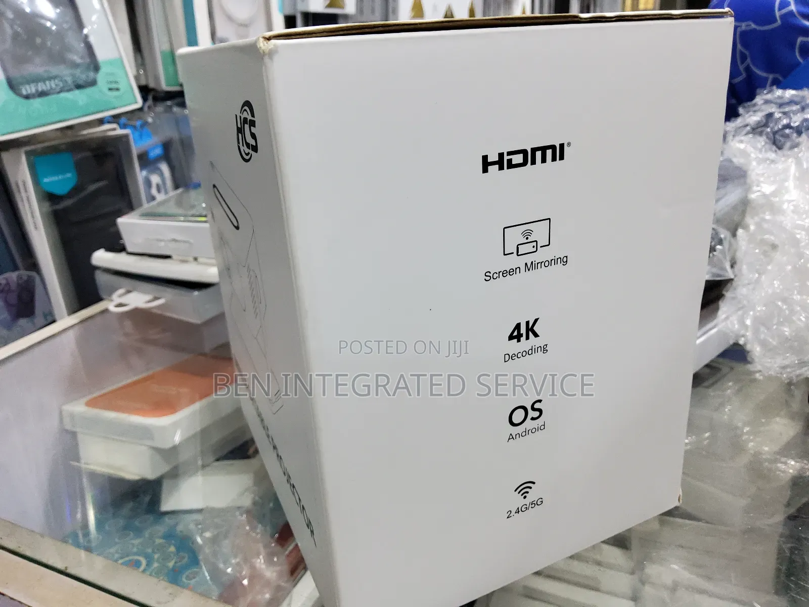 HCS Mini Portable Projector: Your 200" Pocket Cinema Gaming Station