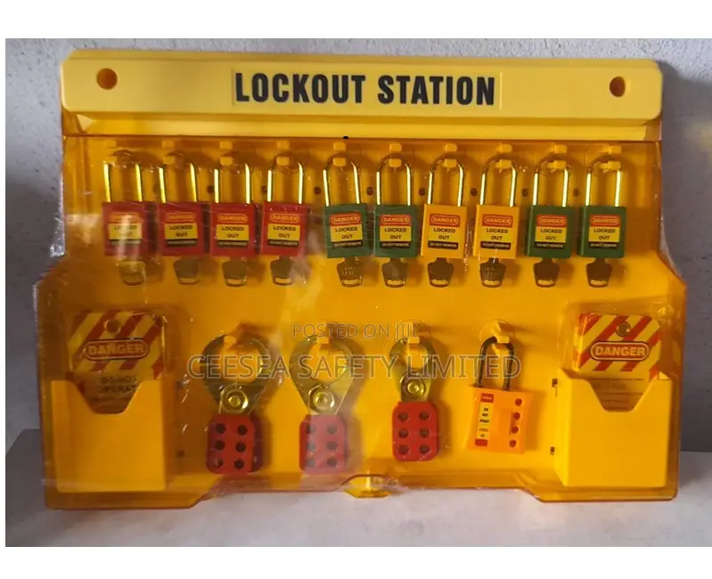 Electrical Lockout and Tagout Station