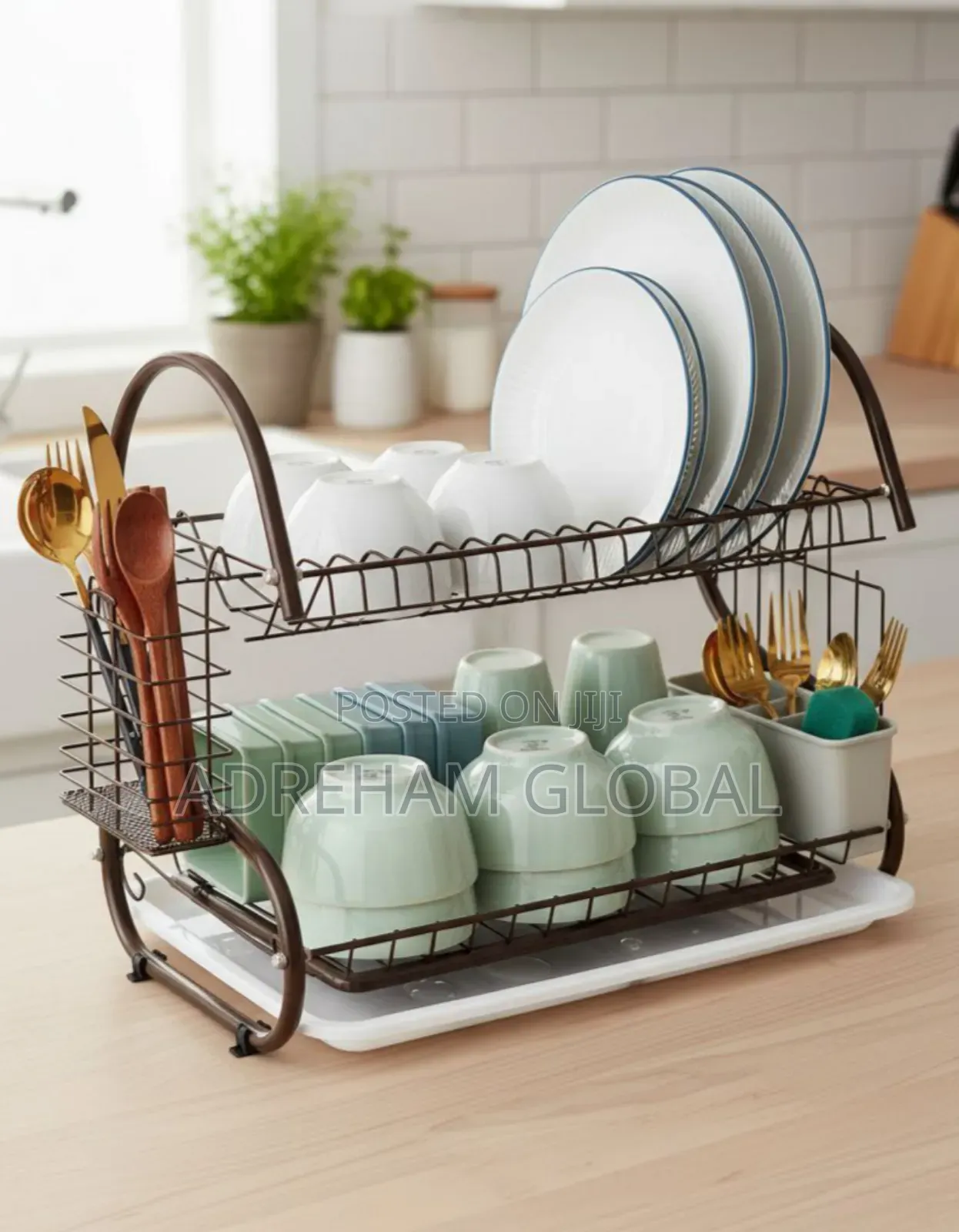 2 Layers Dish Rack