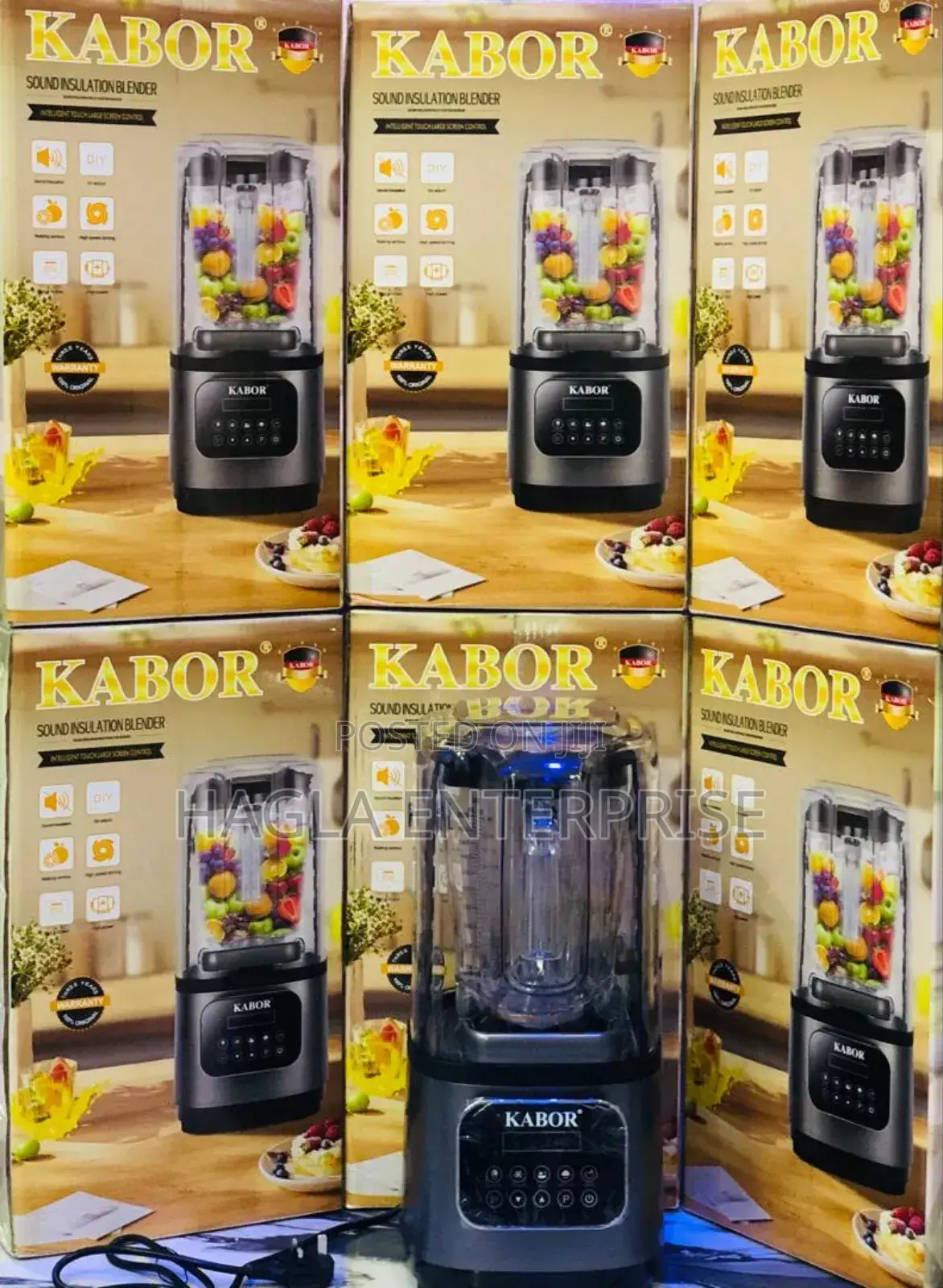 Kabor Commercial Soundproof/Sound Insulation Blender