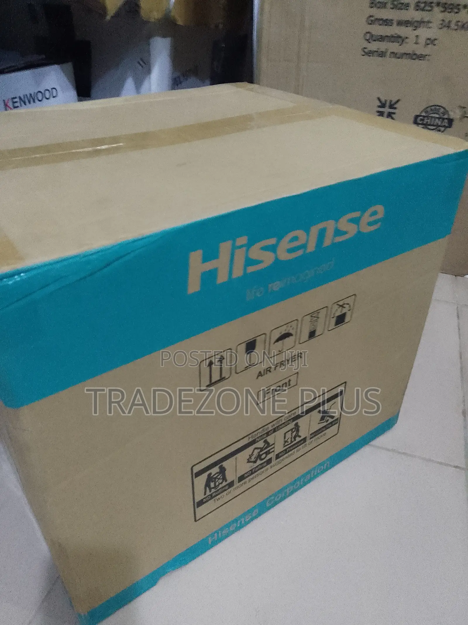 Hisense 8l Digital Touch Air Fryer for Healthy Low-Oil Cooking at Home