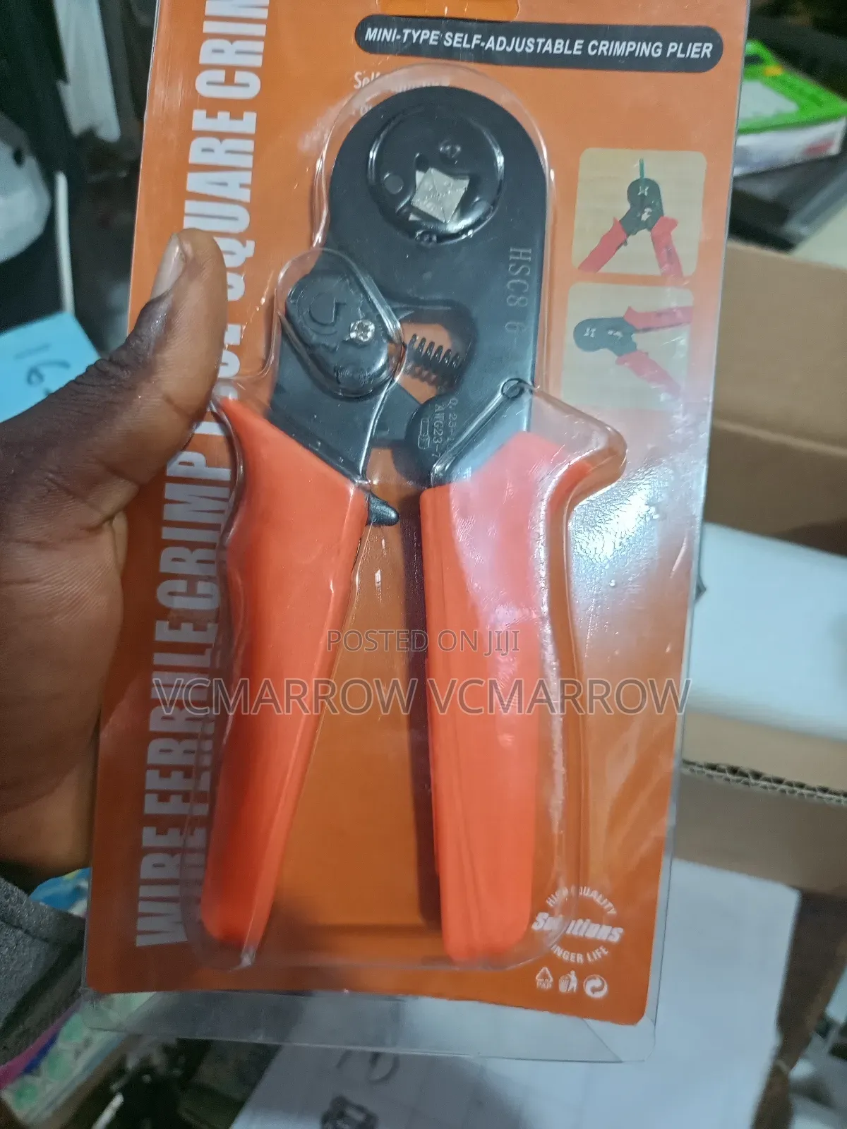 Iwiss Hsc8 6-4 Wire Ferrule Crimping Tool.