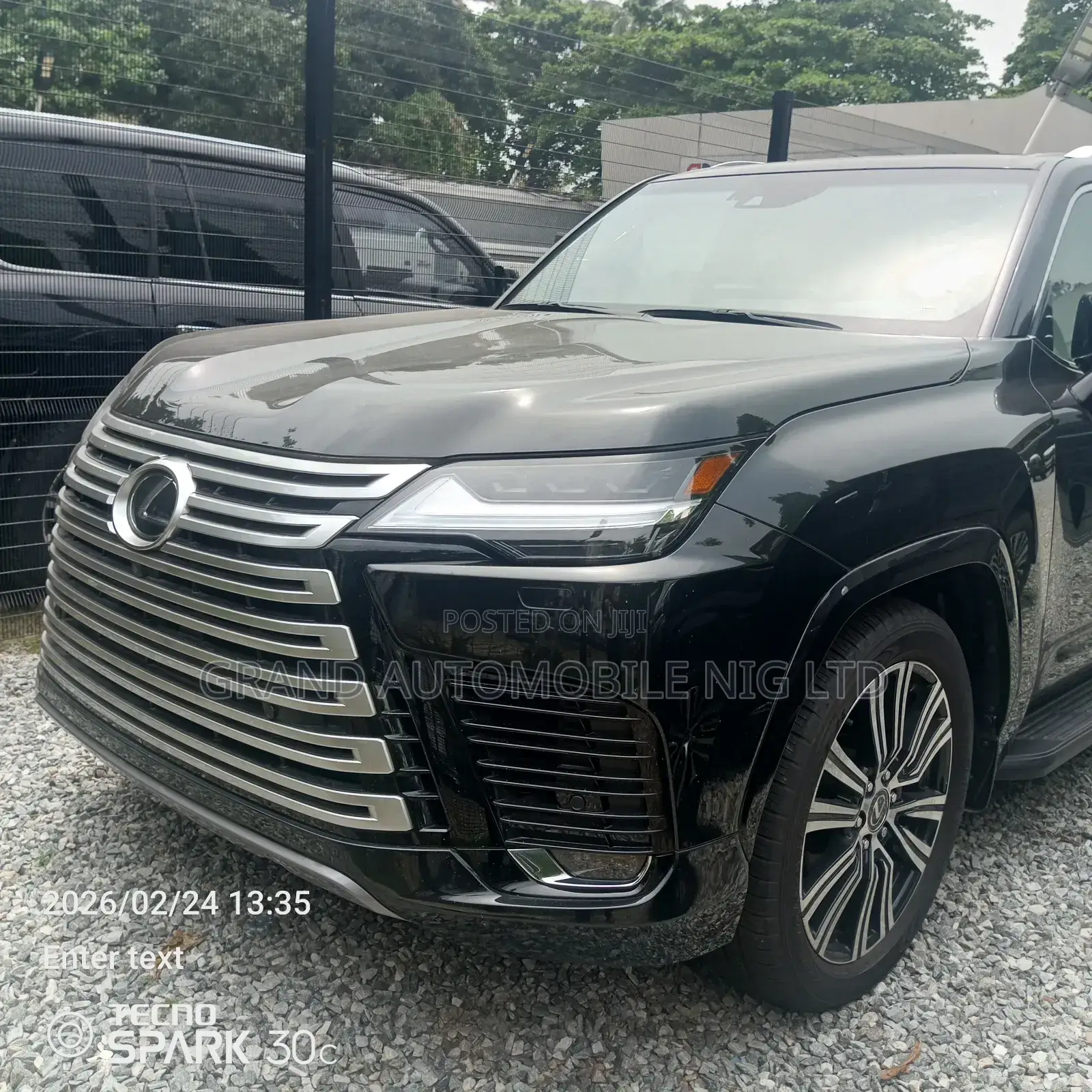 New Lexus LX 2025 Black