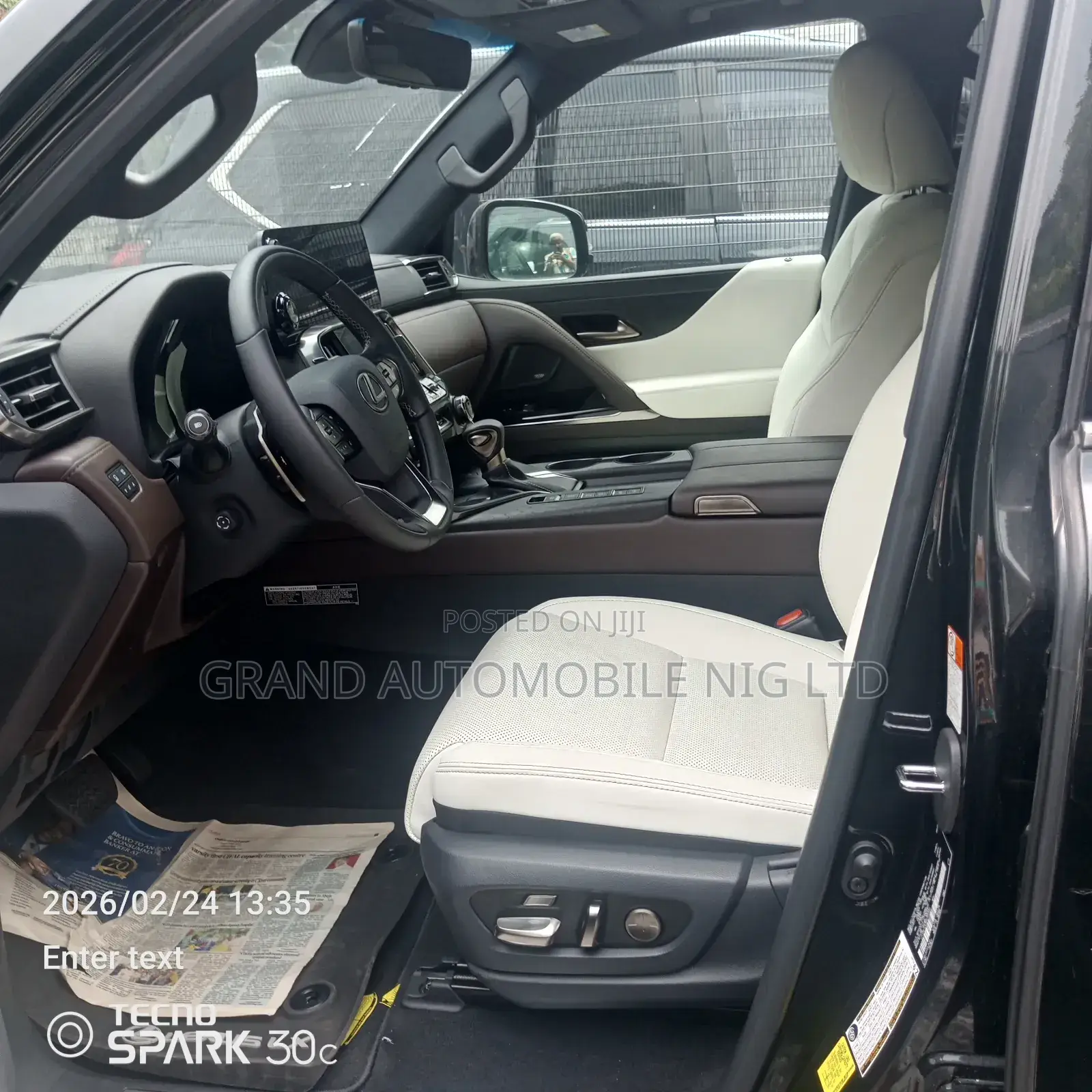 New Lexus LX 2025 Black