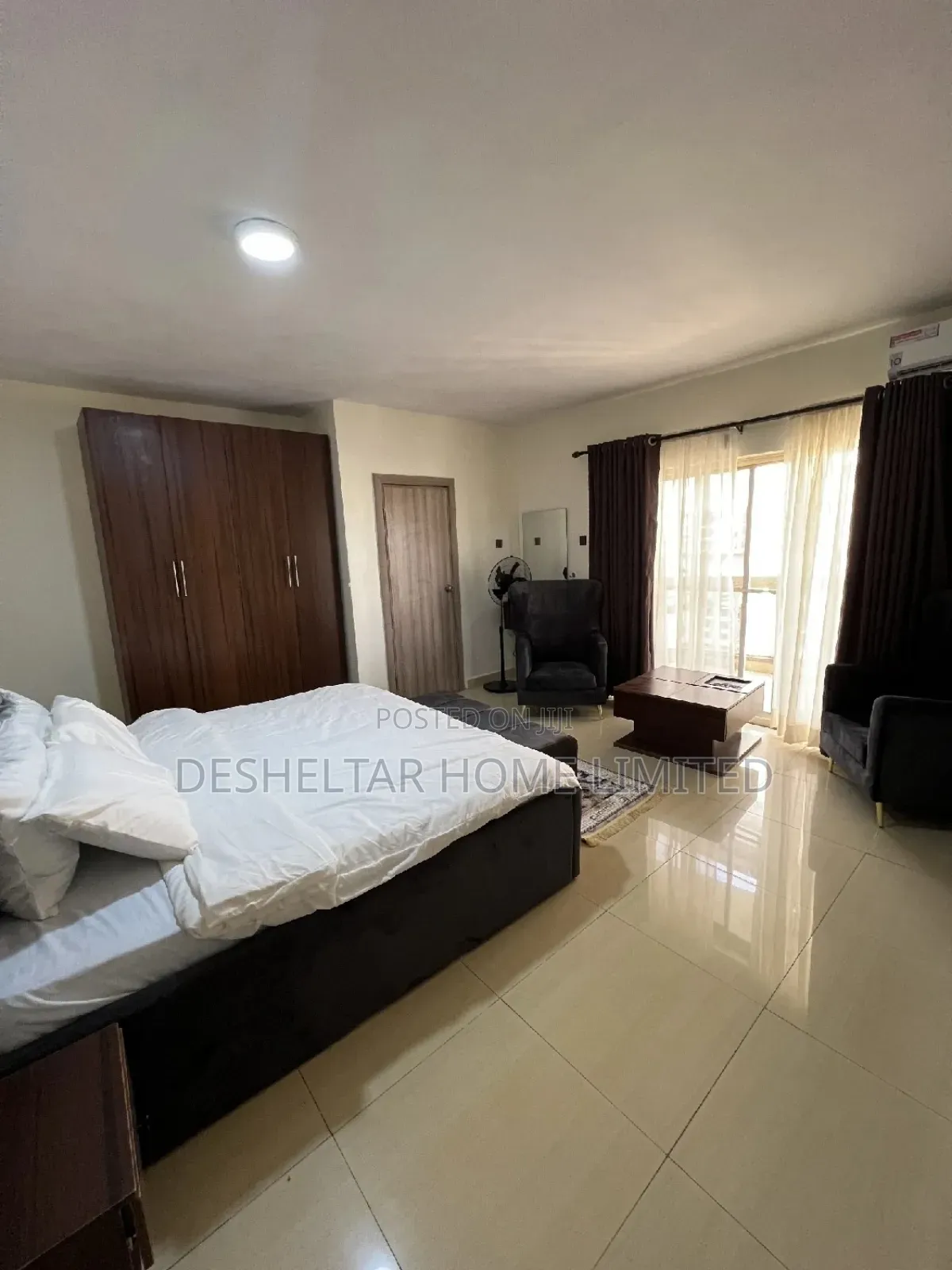 Furnished 1bdrm Block of Flats for rent