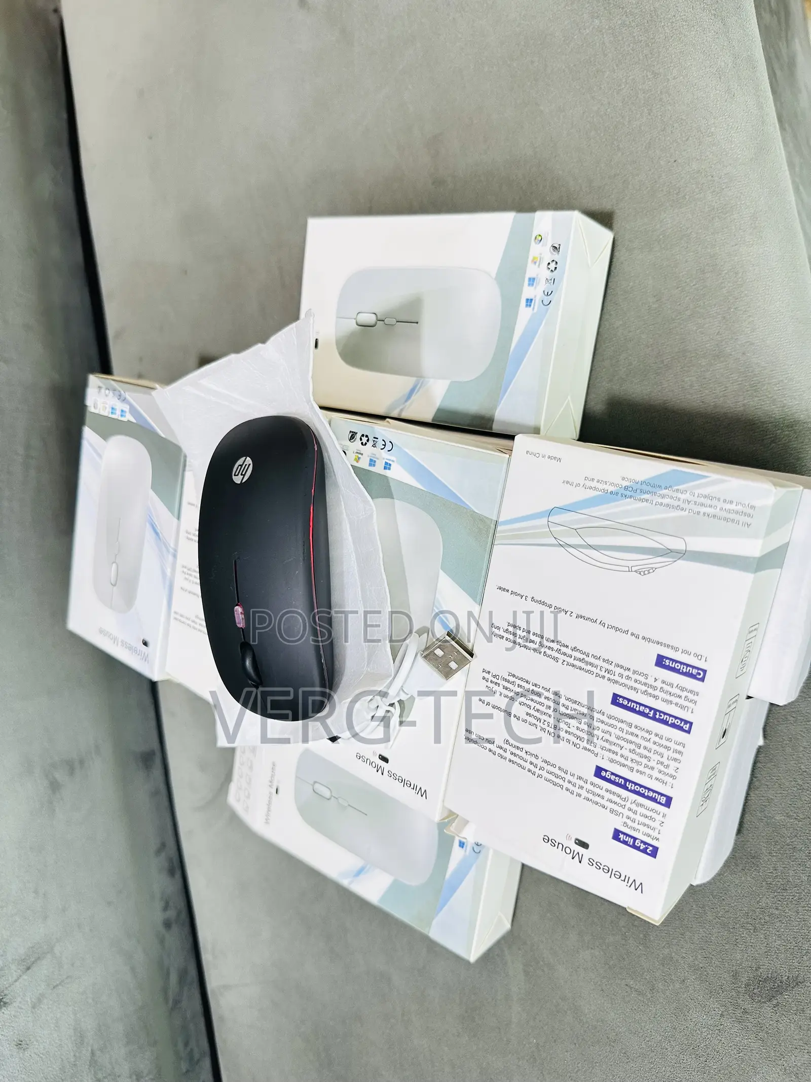 Rechargeable Wireless Bluetooth Mouse