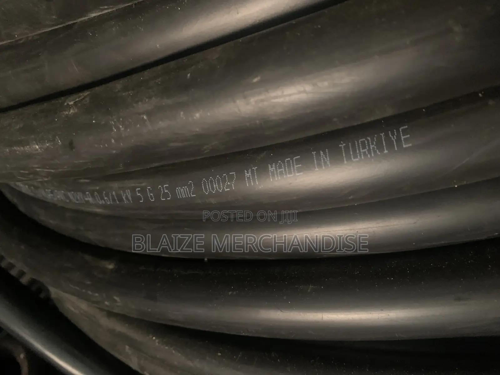 25mm 5 Core PVC PVC Cable