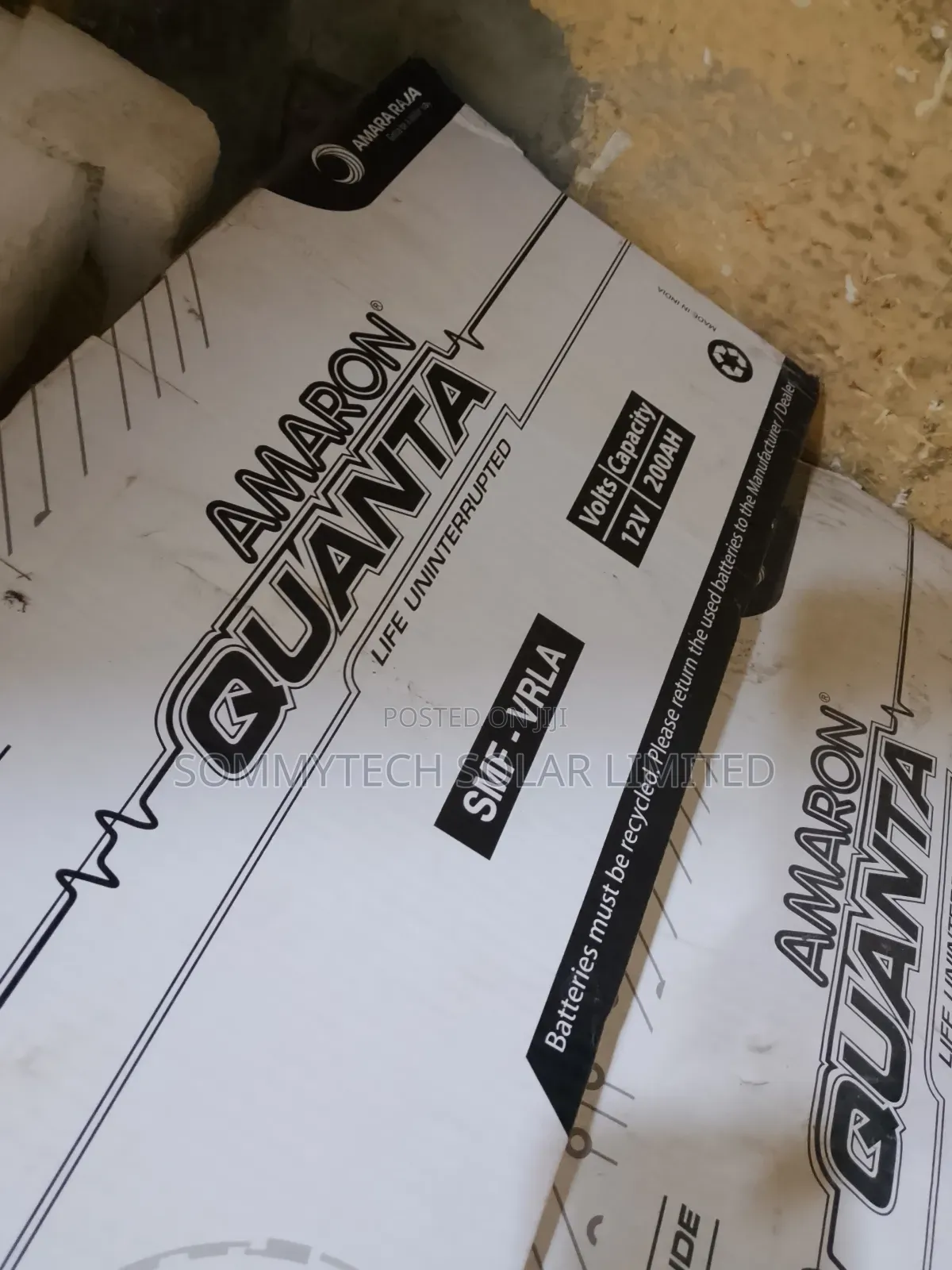 200ah Quanta Gel Battery