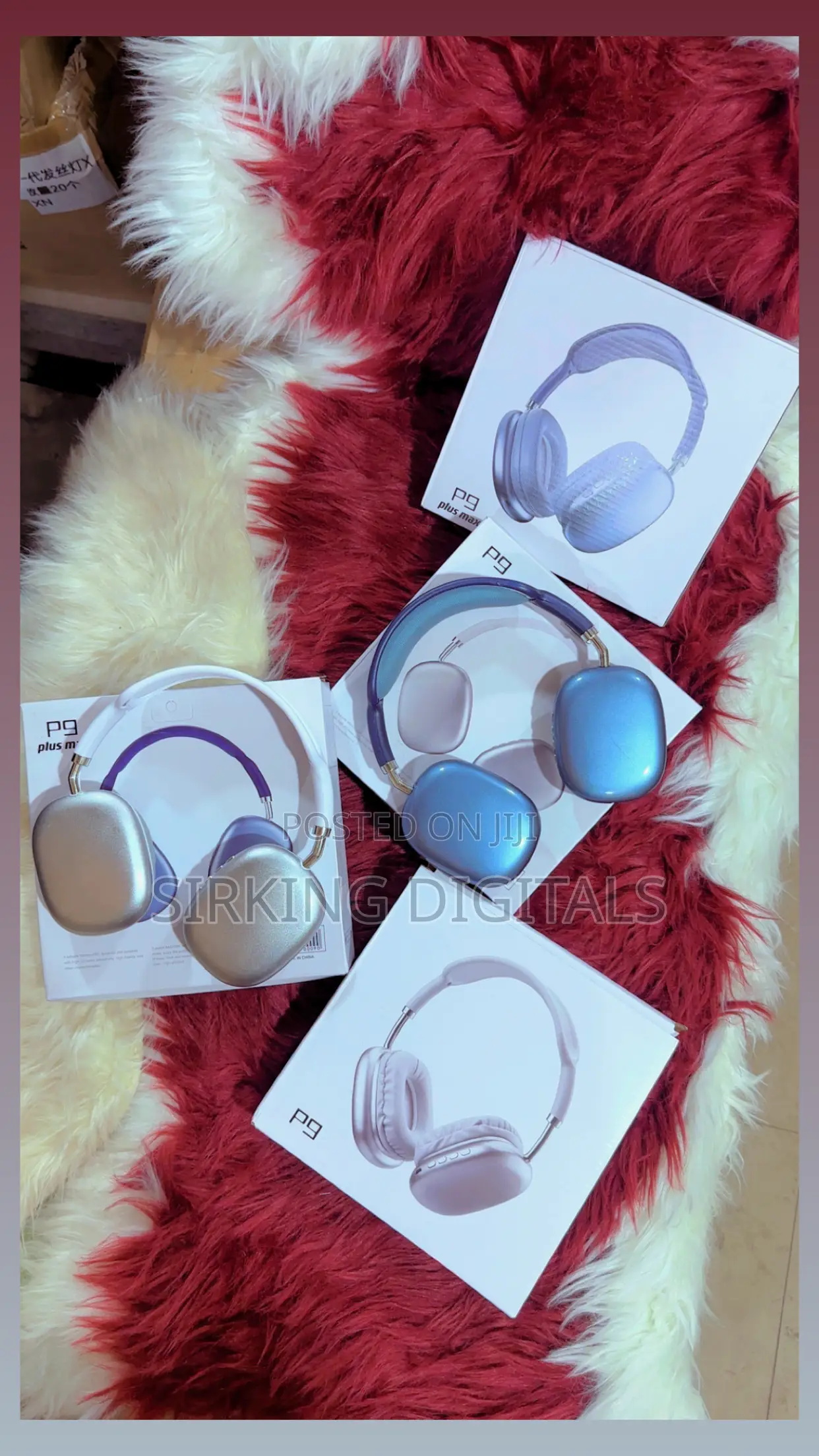 P9 Wireless Bluetooth Stereo For Games And Music Headphone