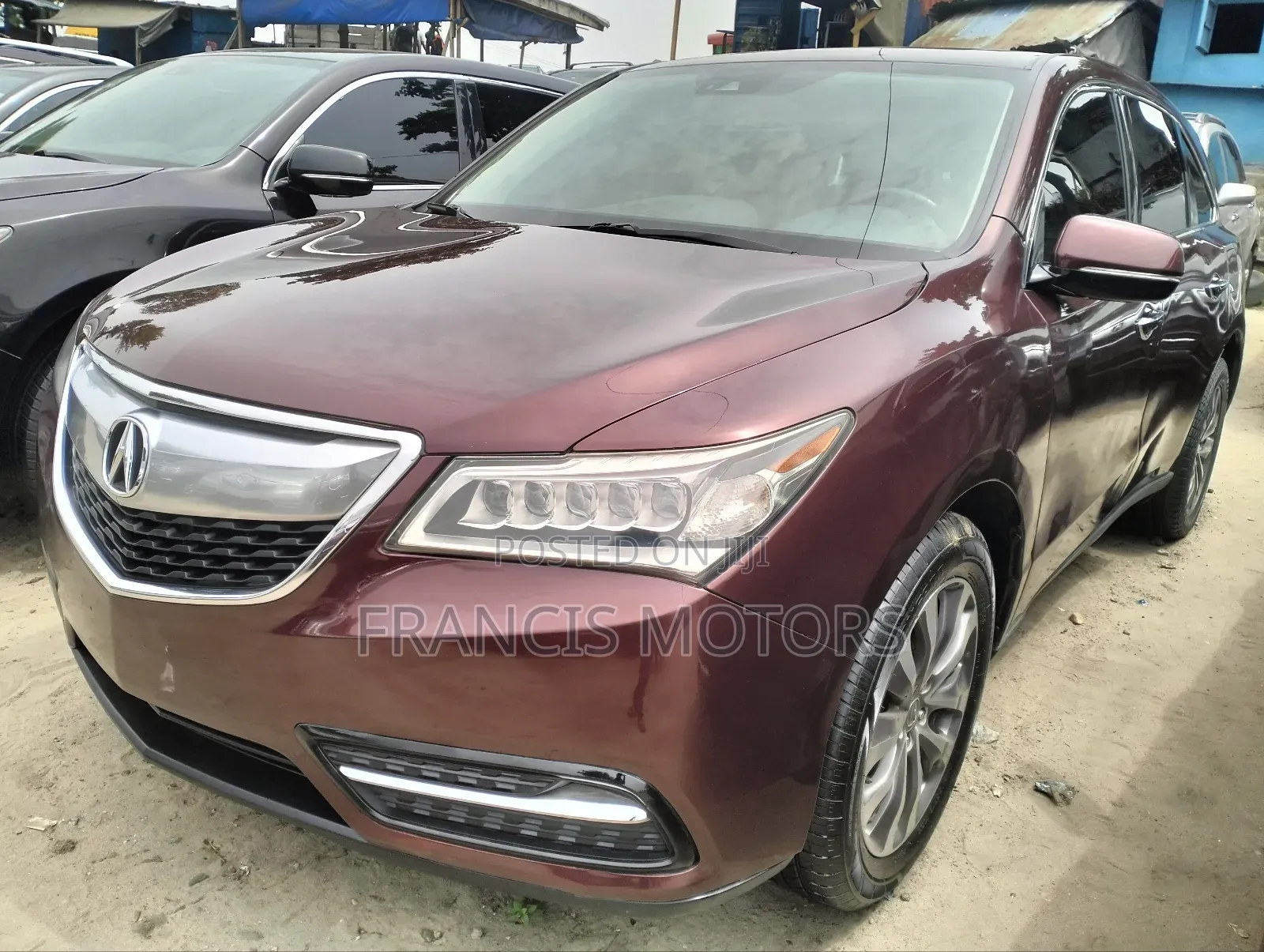 Acura MDX SH 4dr SUV AWD (3.5L 6cyl 9A) 2016 Burgundy