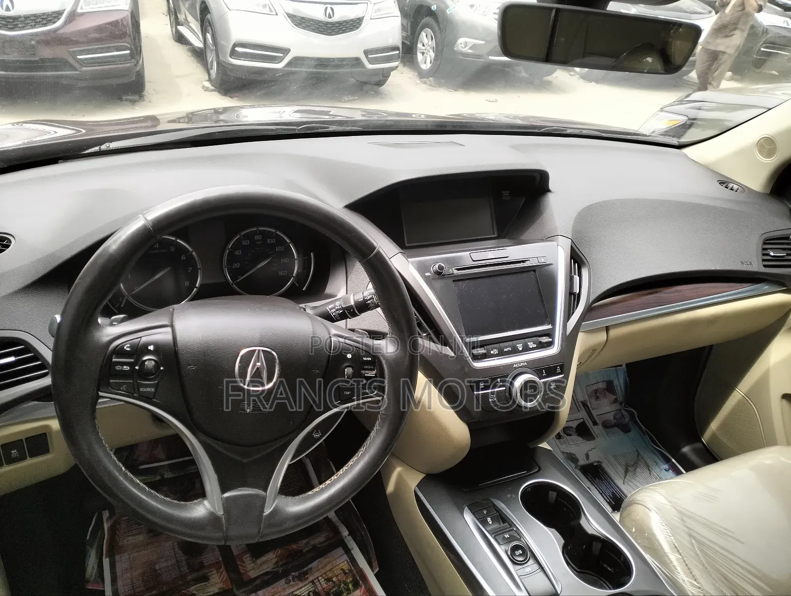Acura MDX SH 4dr SUV AWD (3.5L 6cyl 9A) 2016 Burgundy
