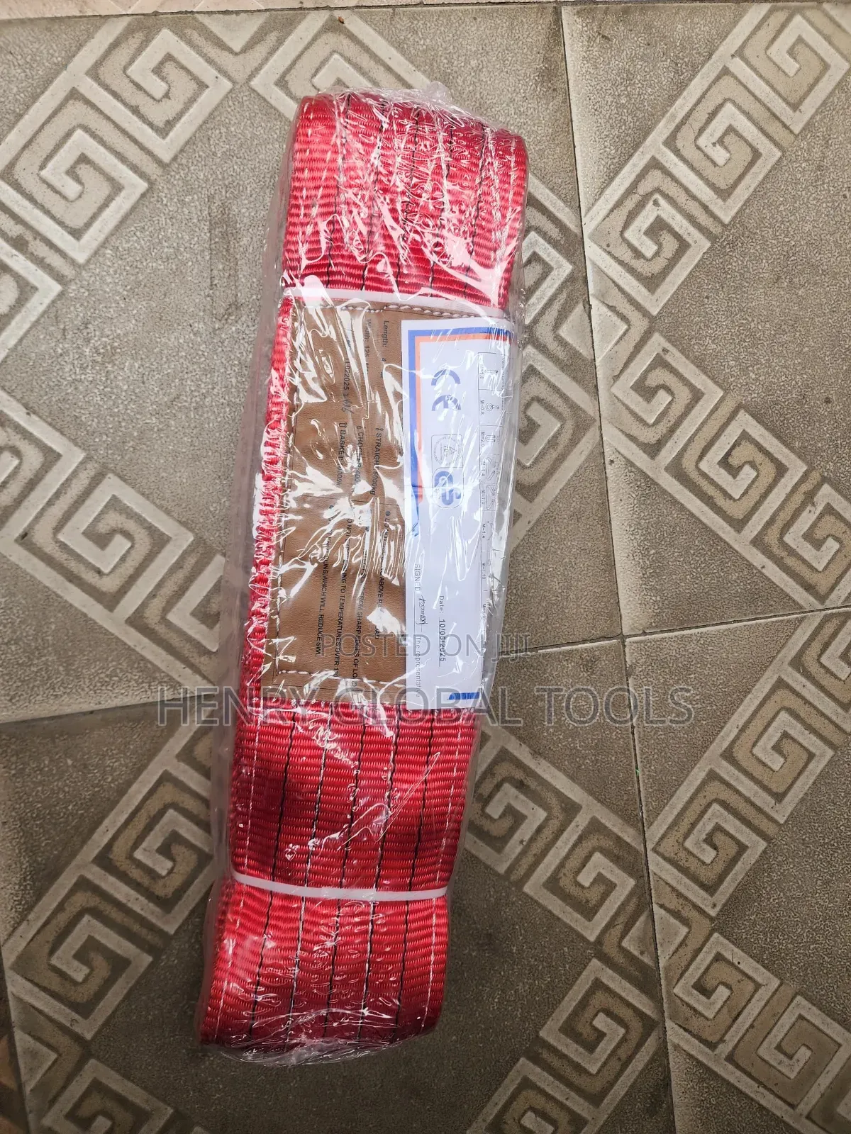 5ton X 4m Lifting Belt