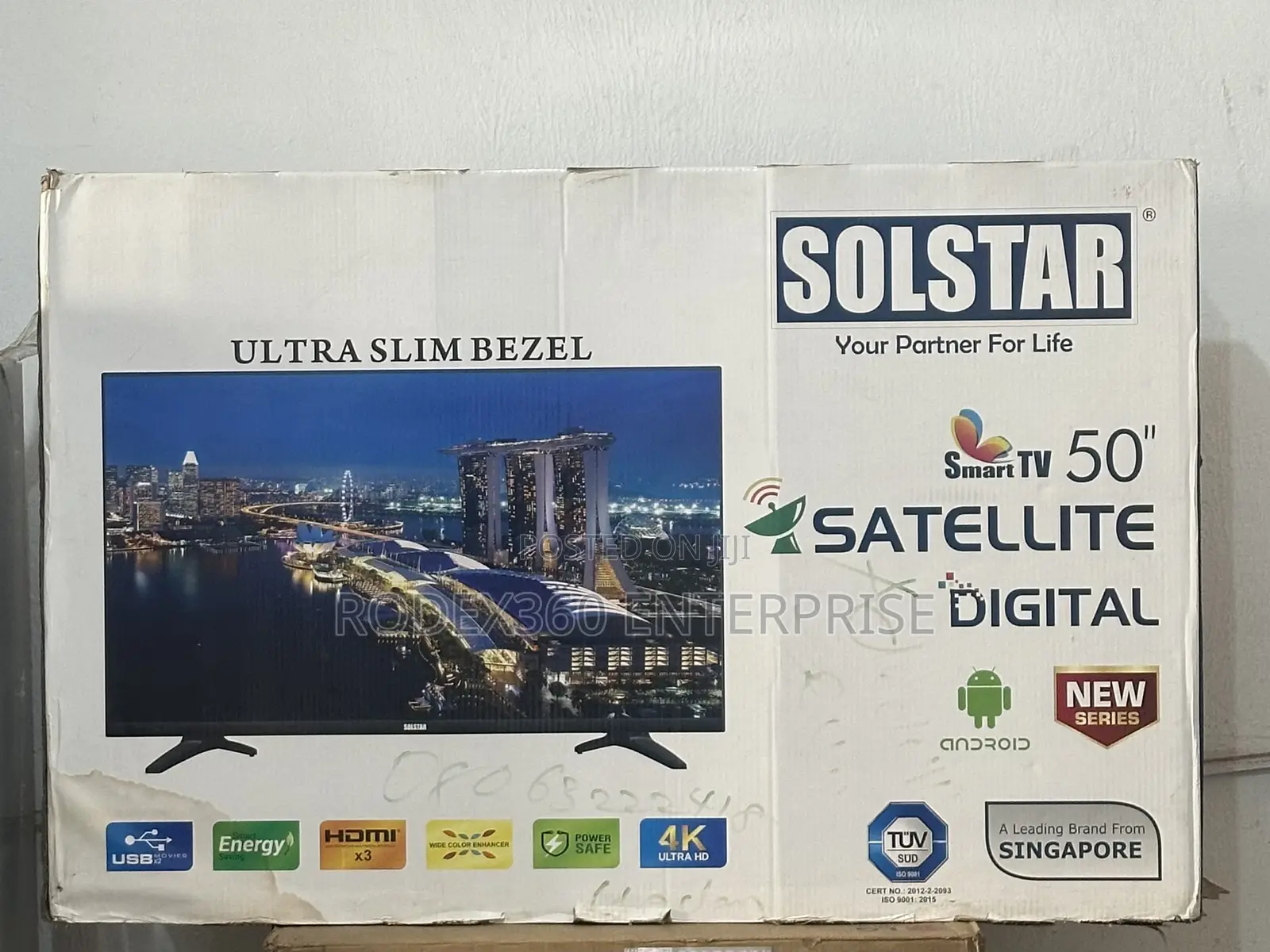 50-inch Brand New Solstar Smart Tv For Sale