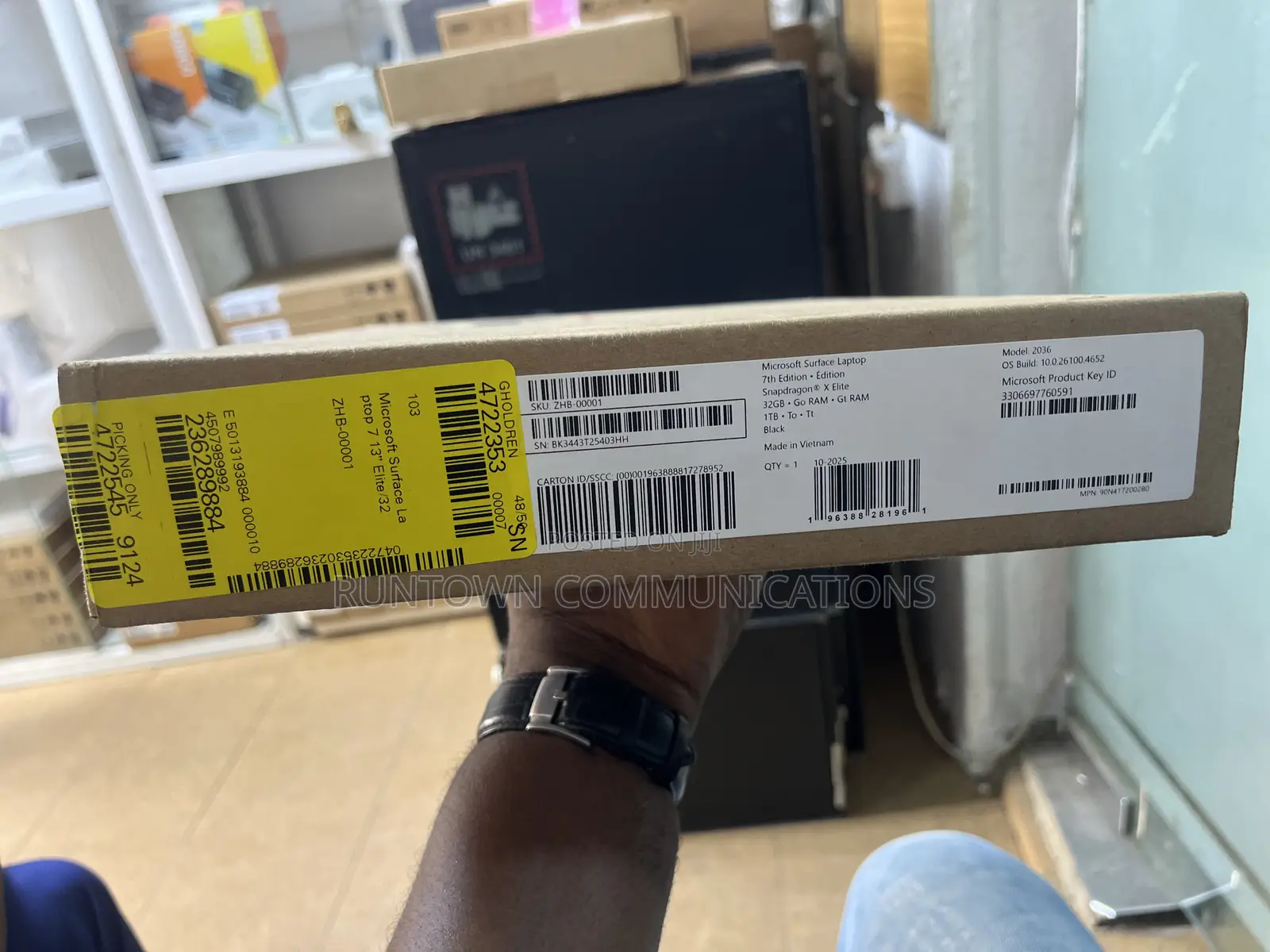 New Microsoft Surface Laptop 7 32GB Qualcomm Snapdragon X Elite SSD 1T