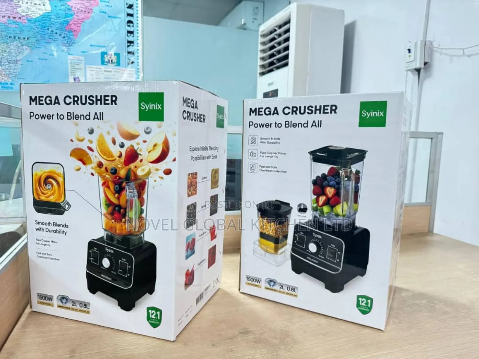 Syinix 2.0l Mega Crusher Blender