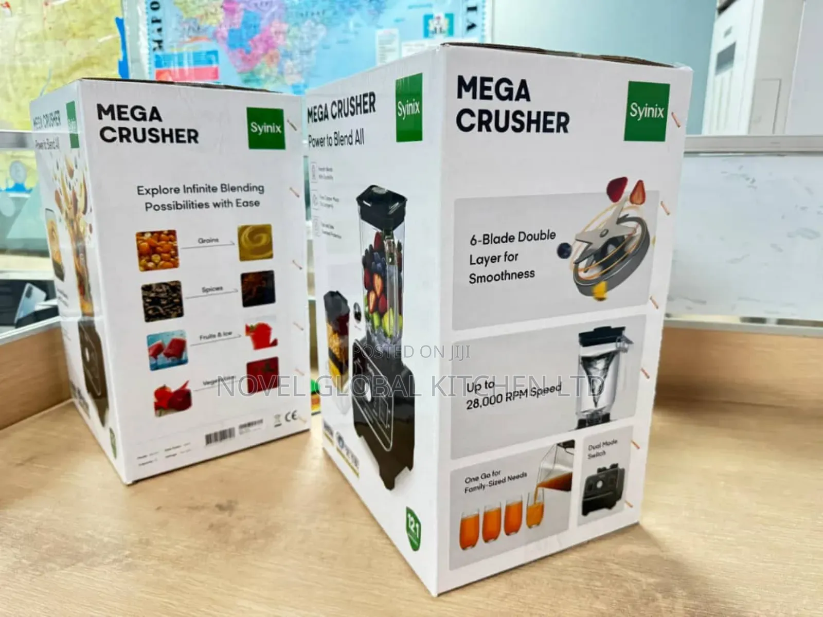 Syinix 2.0l Mega Crusher Blender