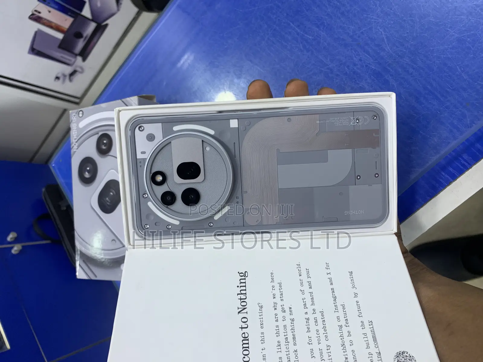 Nothing Phone 3a Pro 256 GB Gray