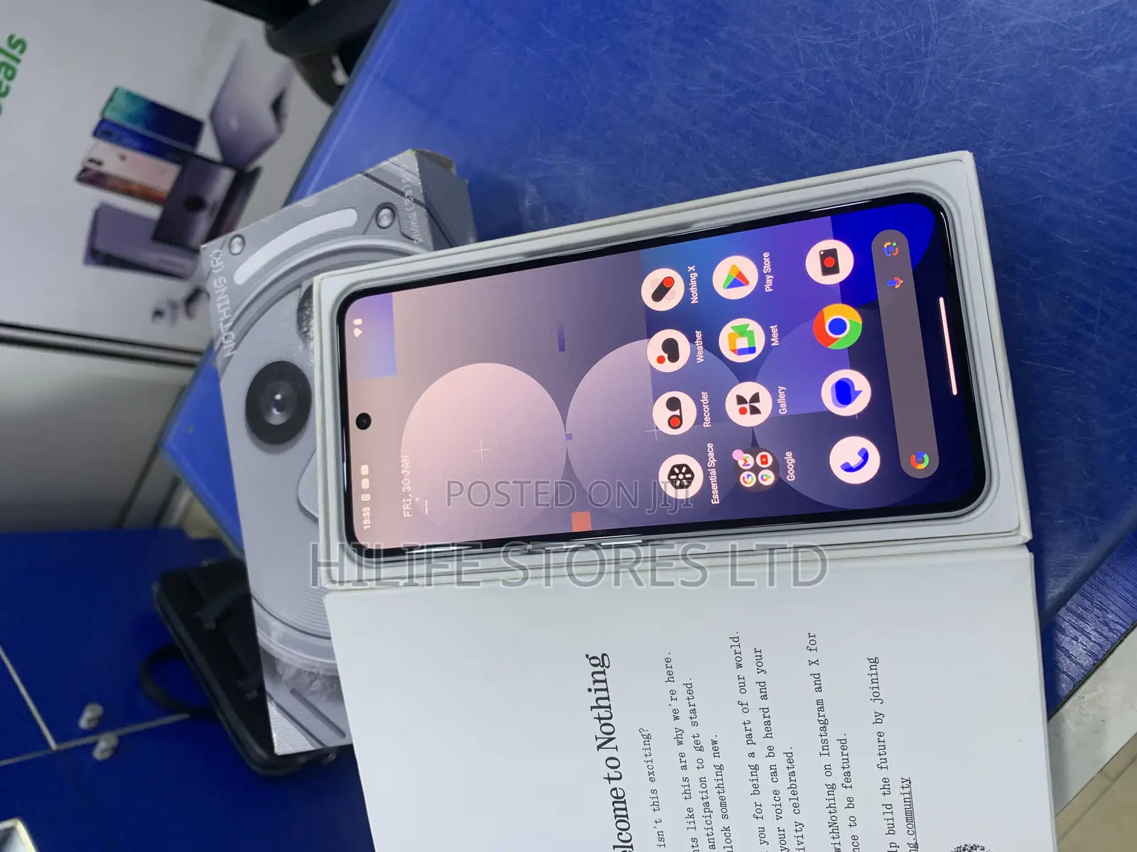 Nothing Phone 3a Pro 256 GB Gray