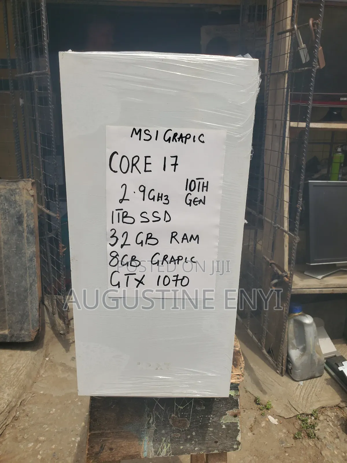 Desktop Computer MSI Gaming 24GE 2QE 4K 32GB Intel Core i7 SSD 1T