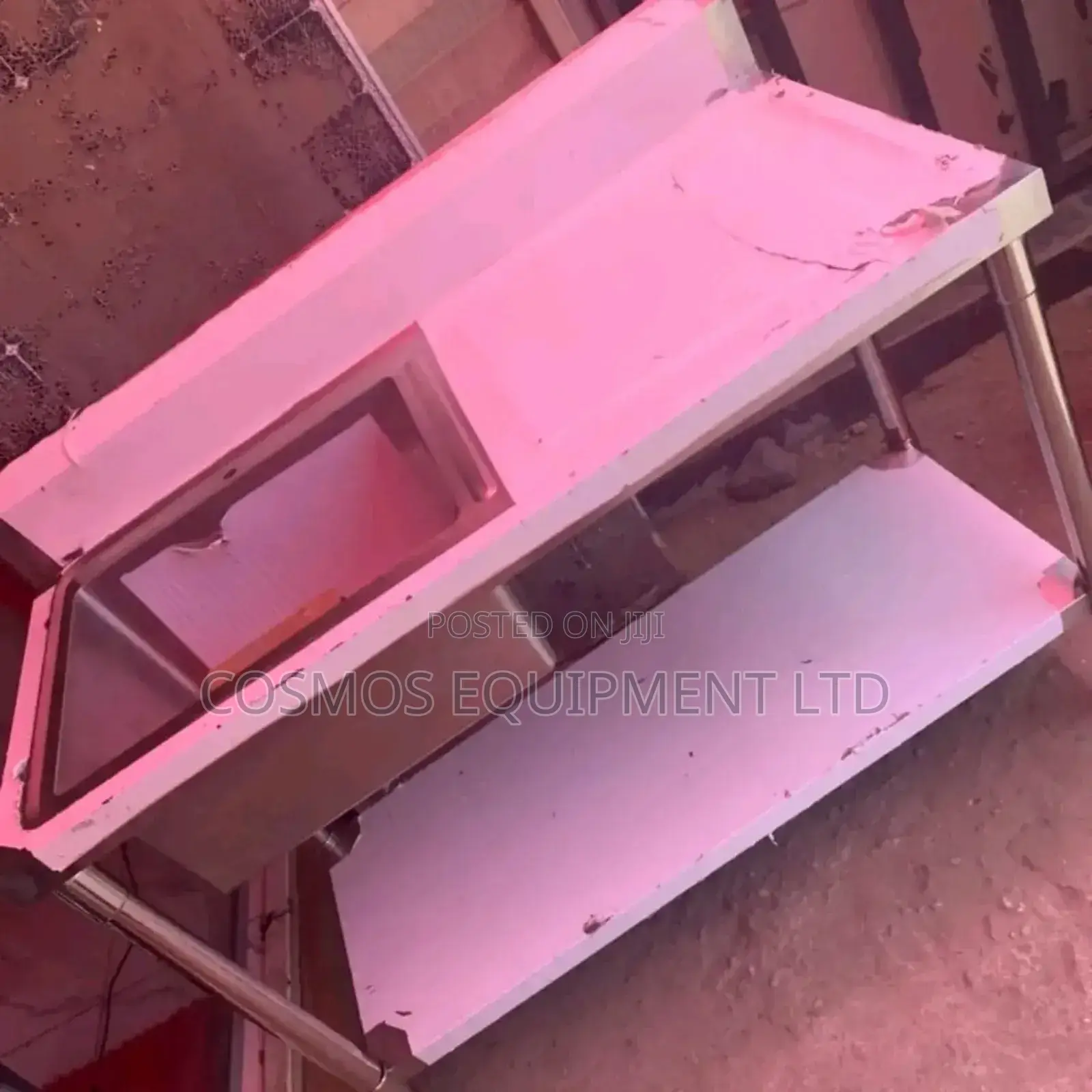 Single Bowl and Single Tray Industrial Sink