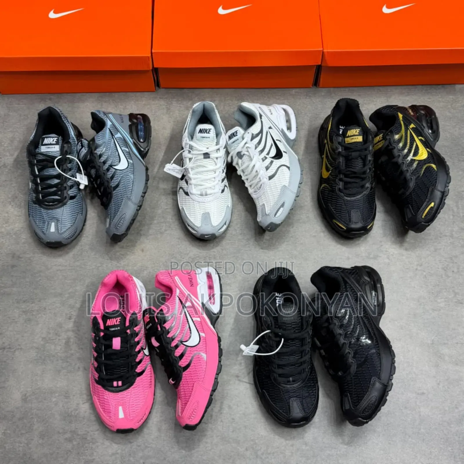 Nike Airmax Torch 4 White Wolf Sneakers