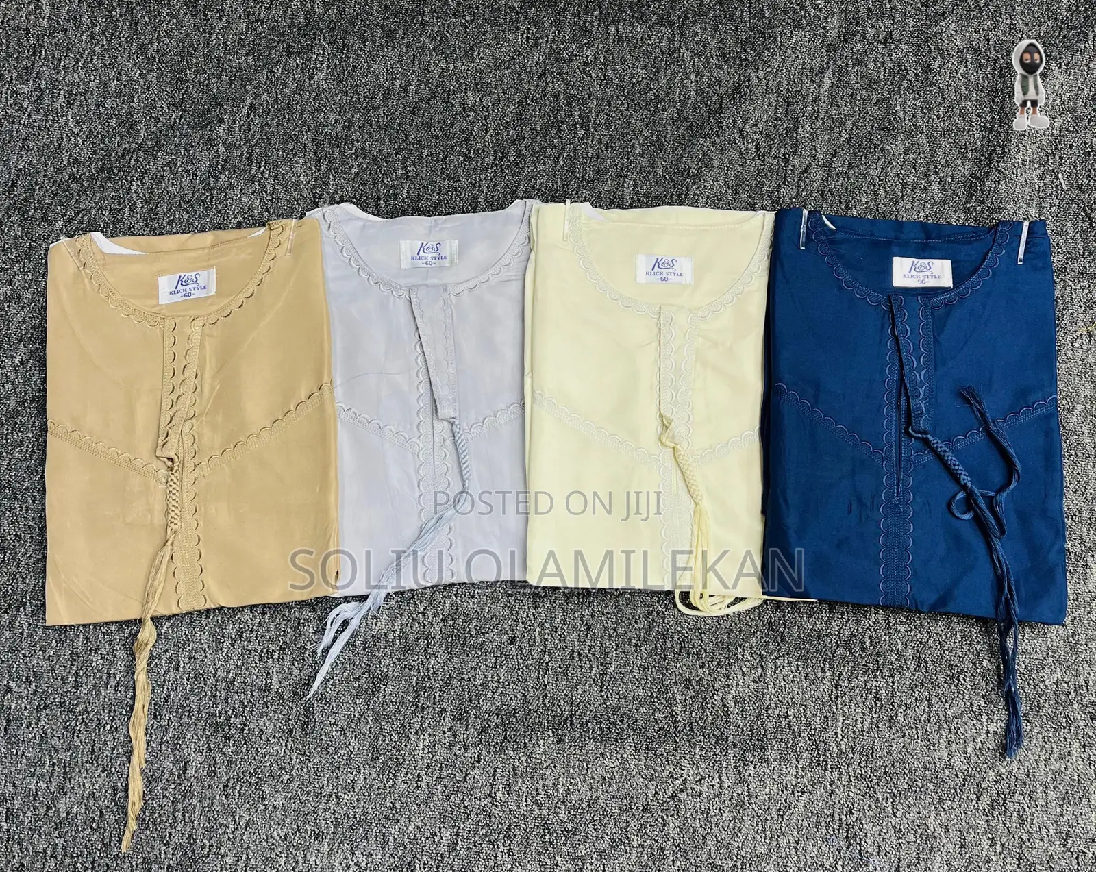 Cotton Jalabia Long Sleeve