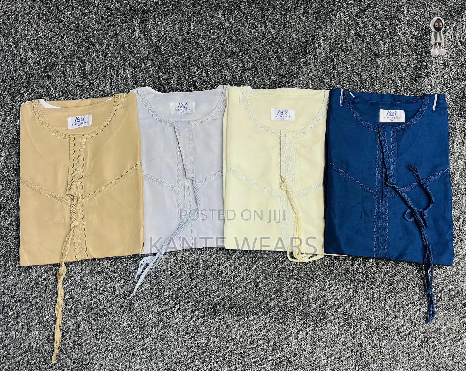 Cotton Jalabia Long Sleeve