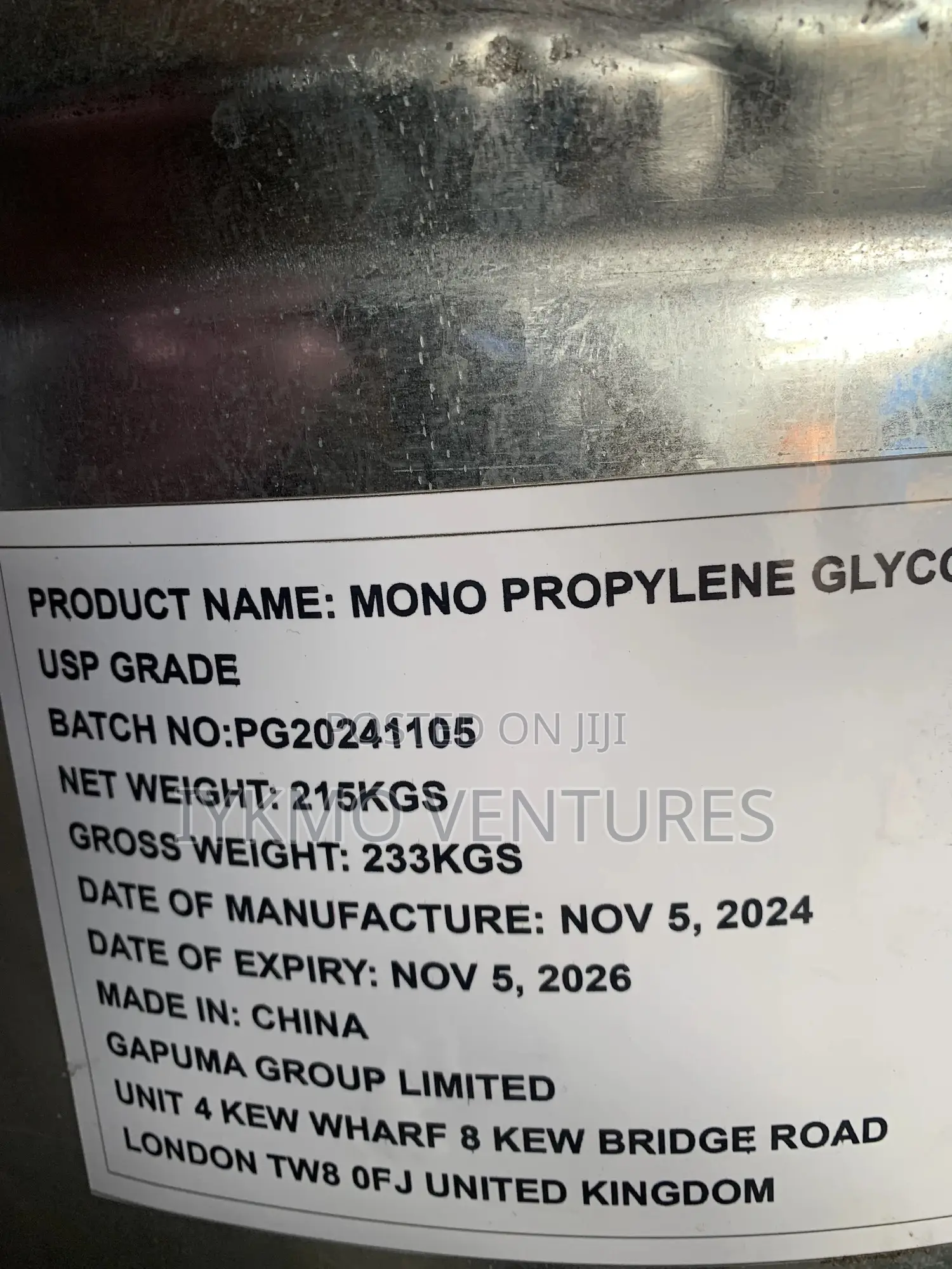 Mono Propylene Glycol
