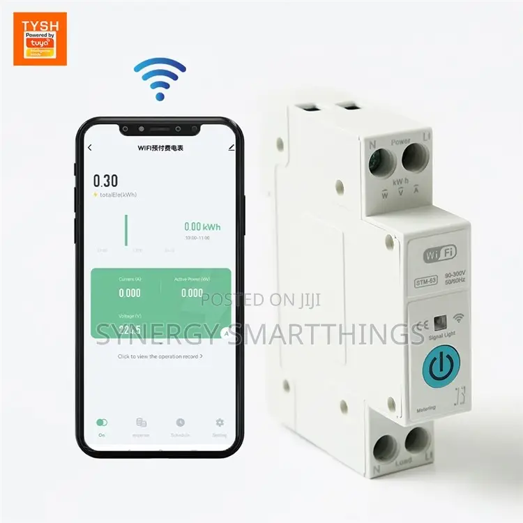 Tuya Zigbee 1pole Breaker 63amps