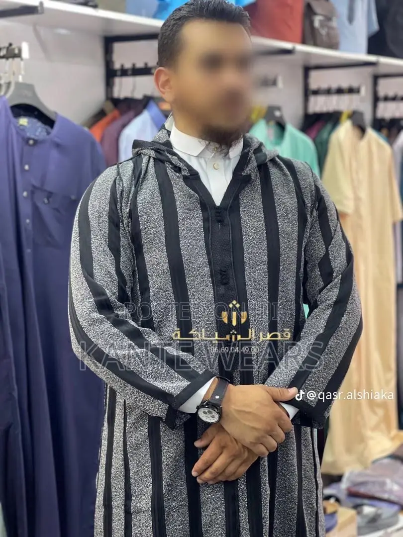 Luxury Long Sleeve With Cap Jalabia