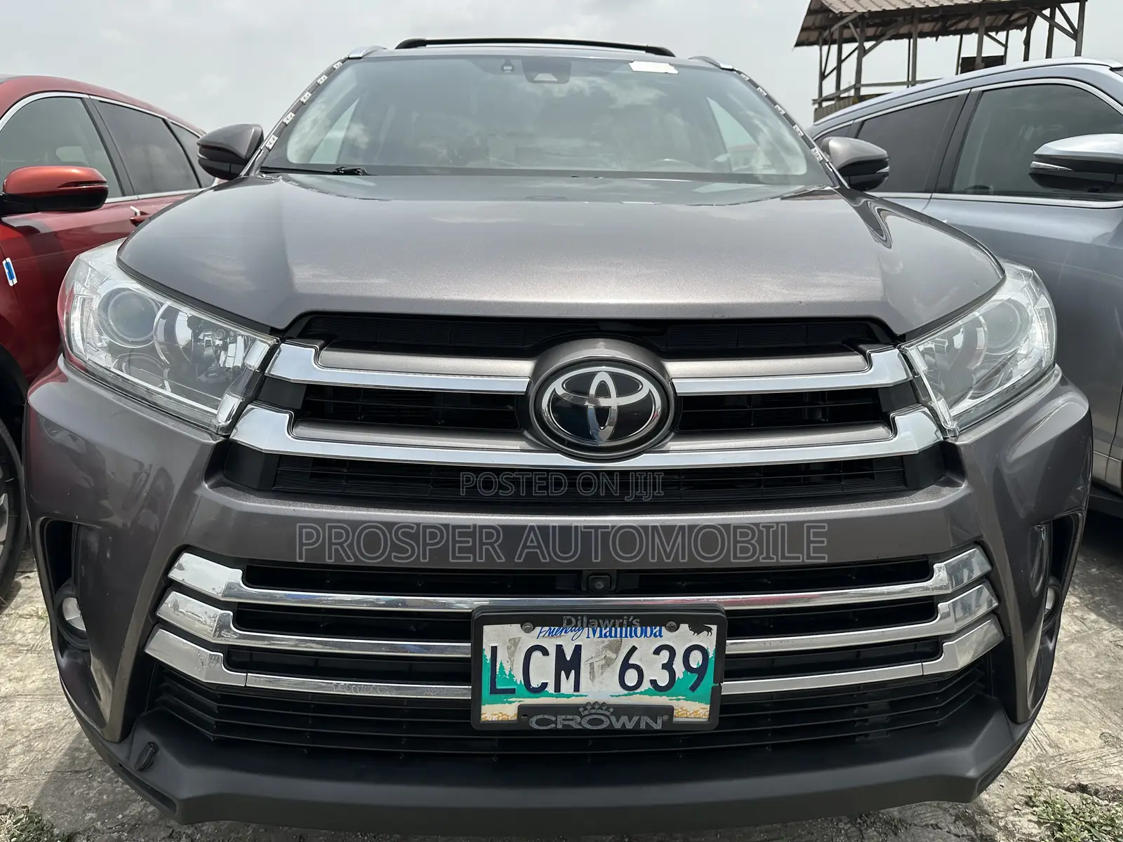Toyota Highlander Limited Platinum 2019 Gray