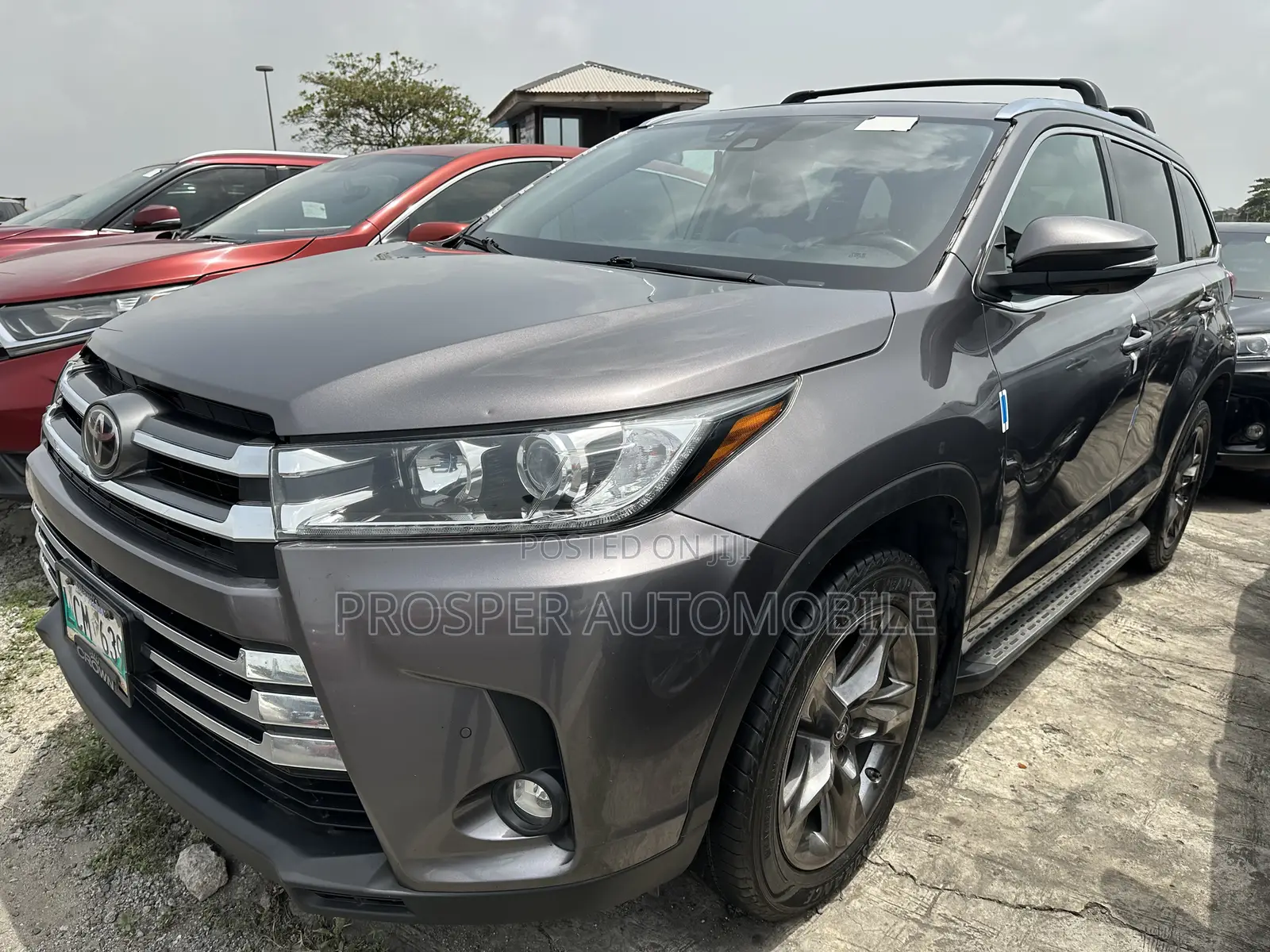 Toyota Highlander Limited Platinum 2019 Gray