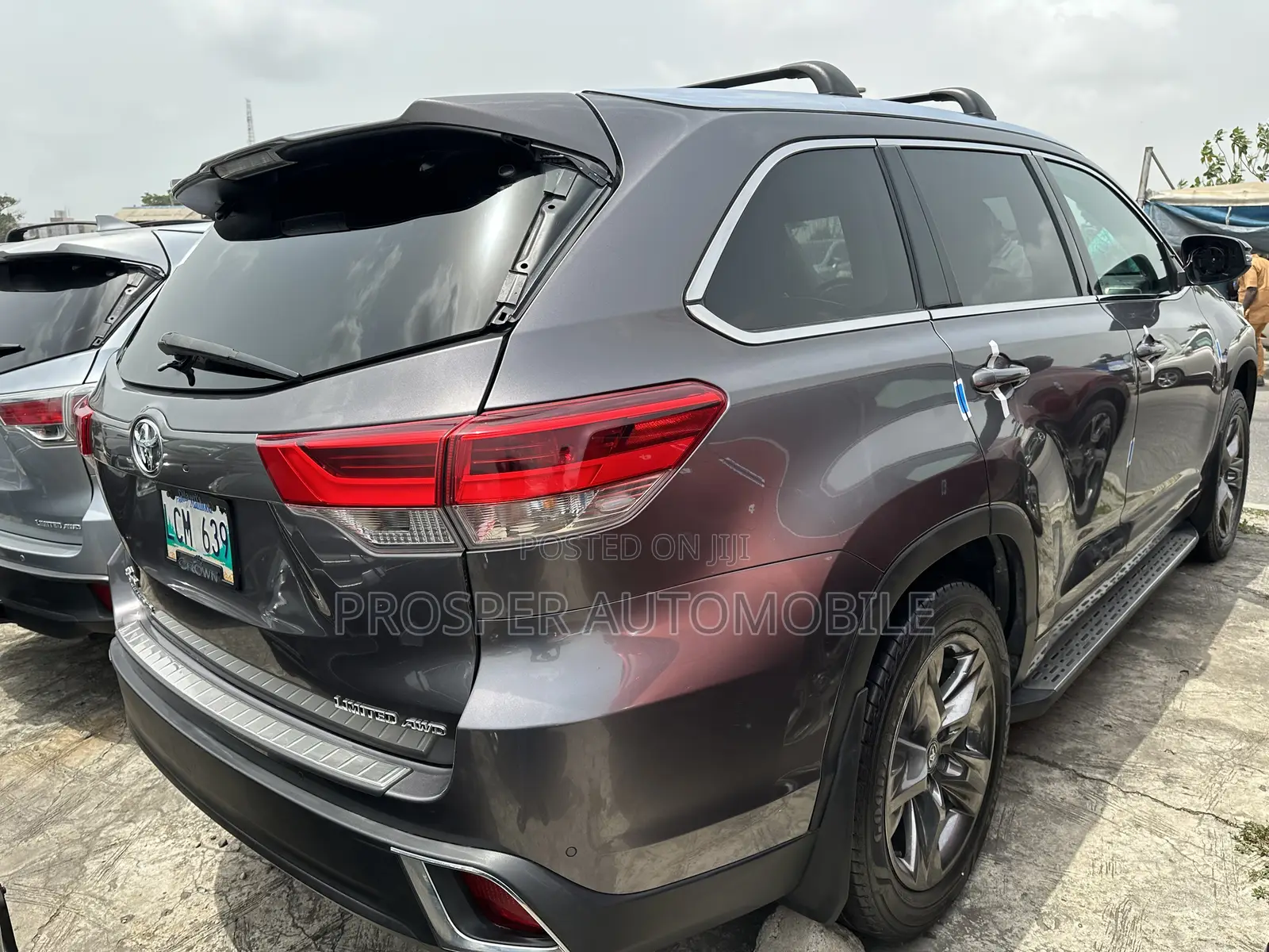 Toyota Highlander Limited Platinum 2019 Gray
