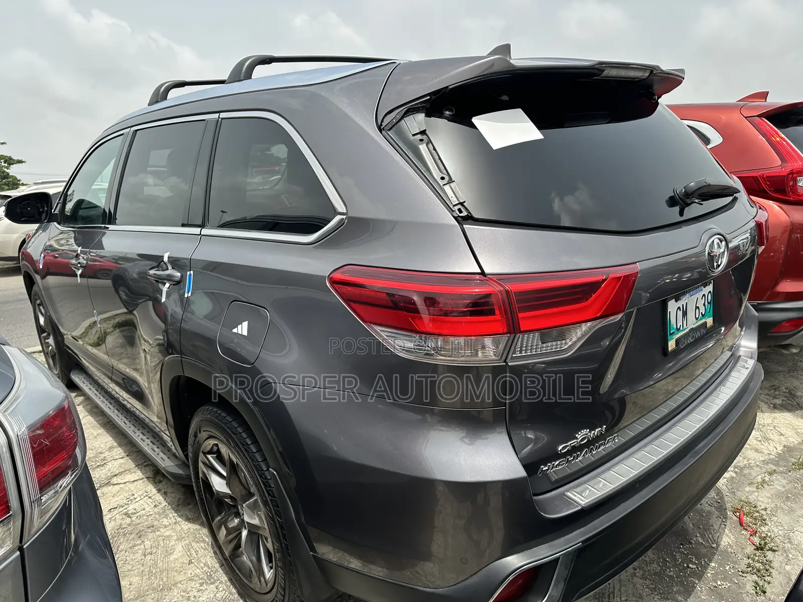 Toyota Highlander Limited Platinum 2019 Gray