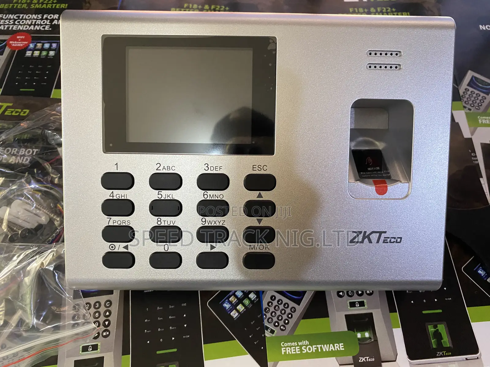 Zkteco Pro Fingerprint Time Attendance Machine