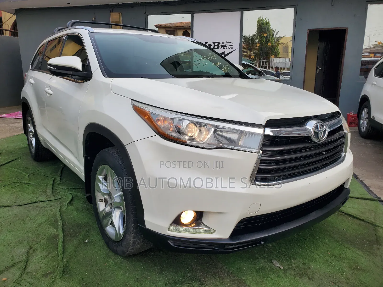 Toyota Highlander Limited V6 4x4 (3.5L 6cyl 6A) 2016 White