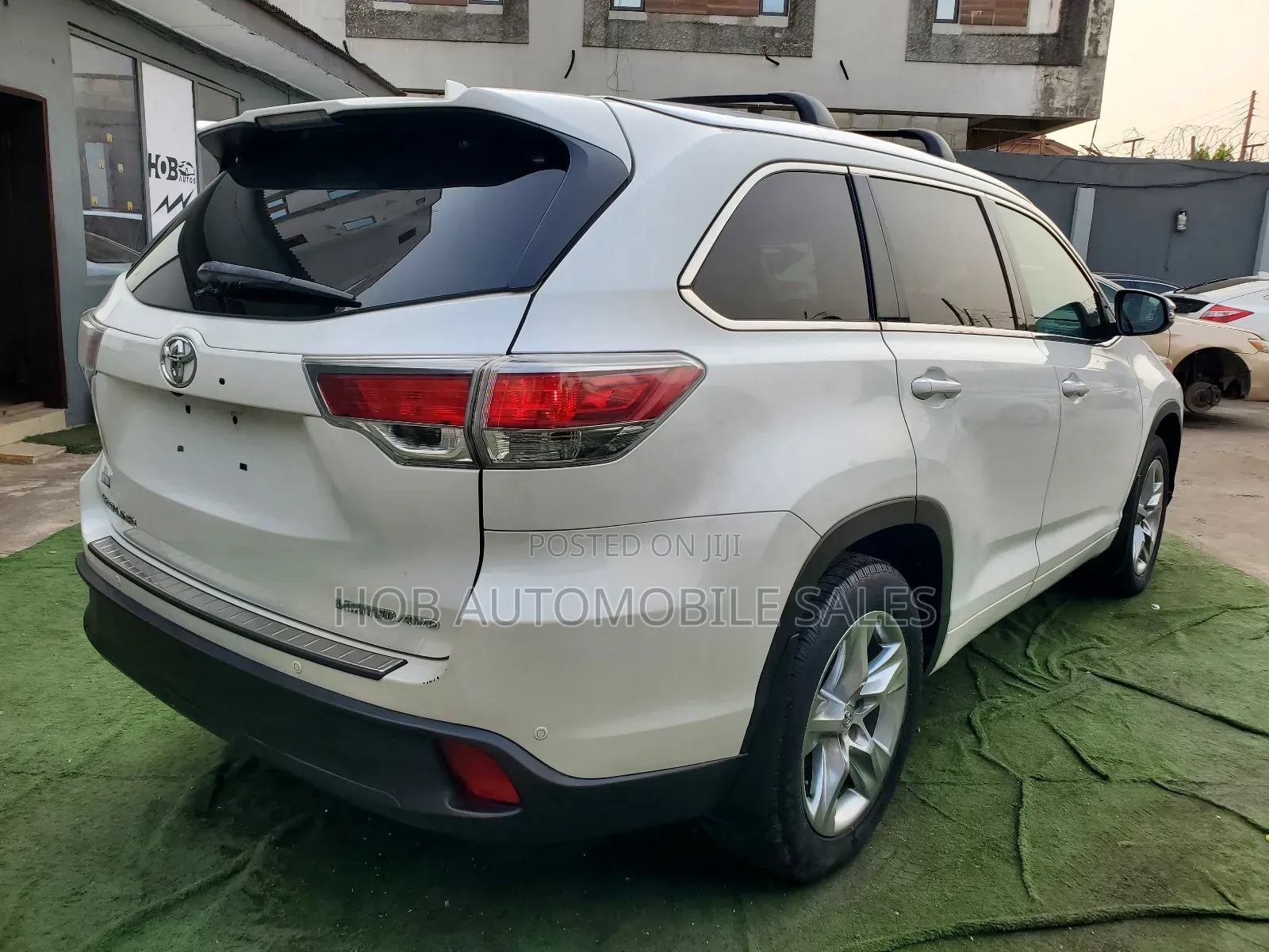 Toyota Highlander Limited V6 4x4 (3.5L 6cyl 6A) 2016 White