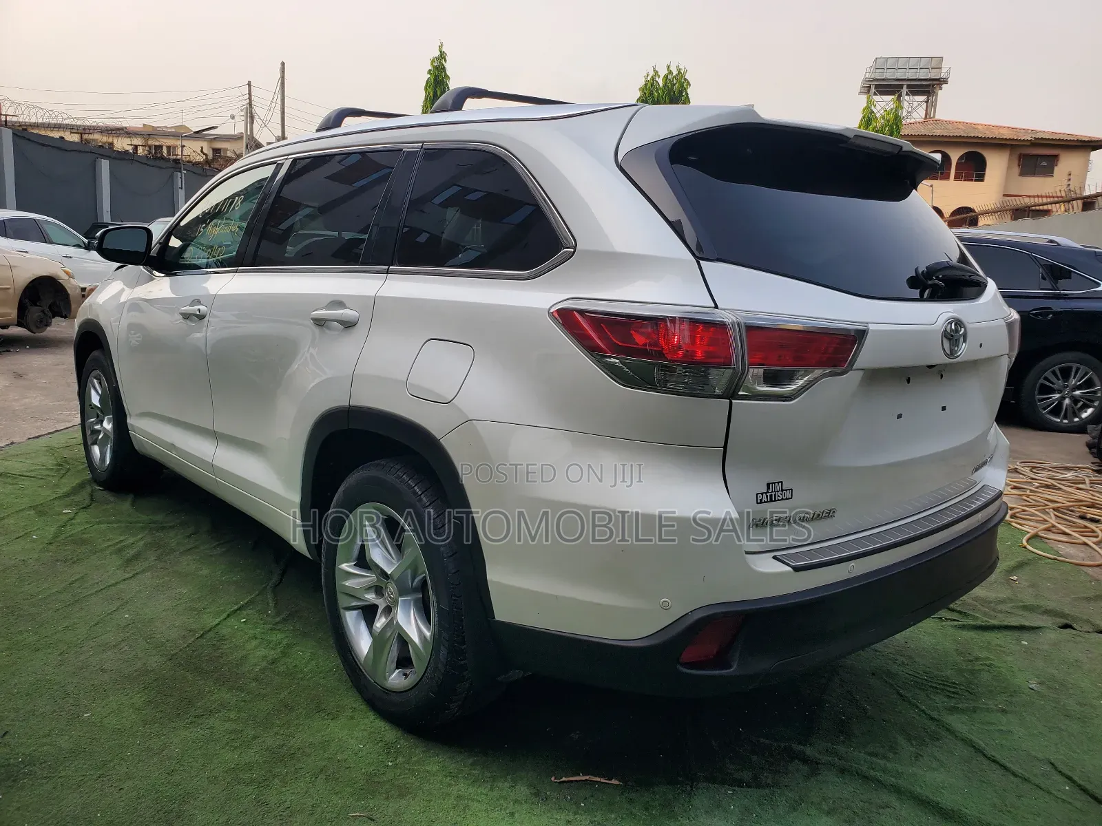 Toyota Highlander Limited V6 4x4 (3.5L 6cyl 6A) 2016 White