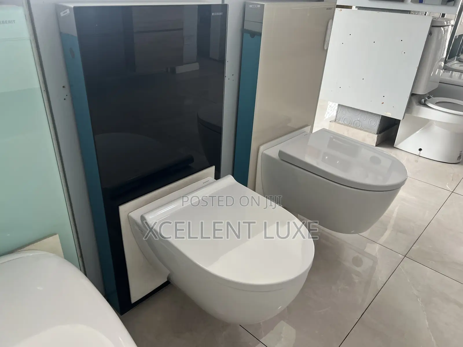 Geberit Wall Hung Wc With Surface Cistern. With Good Flushing System