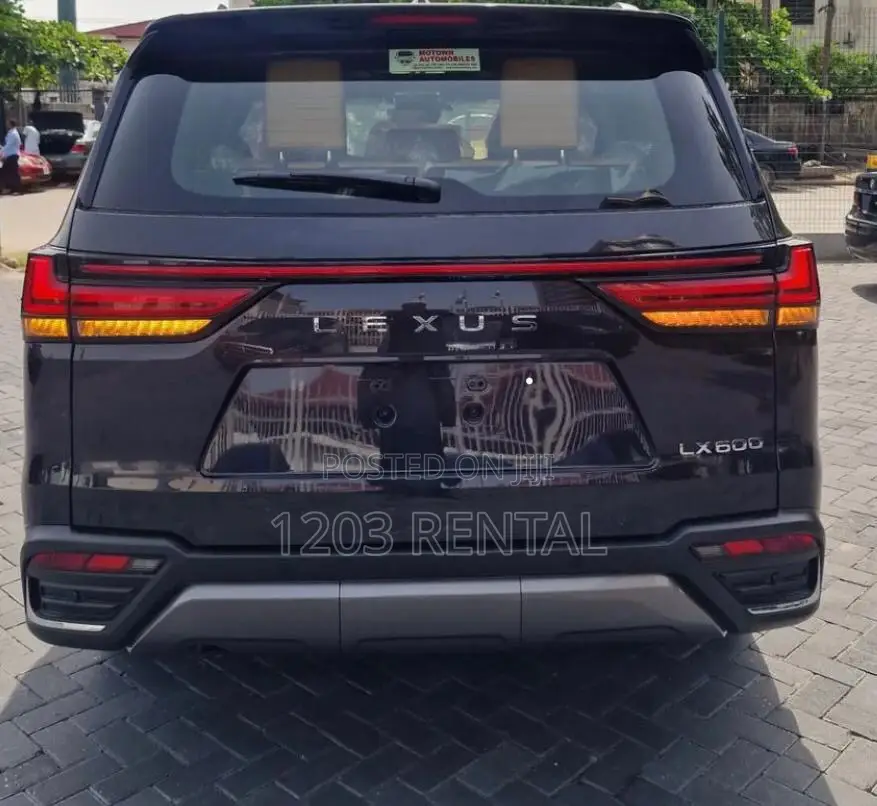 Lexus Lx600 Now Available on Rental