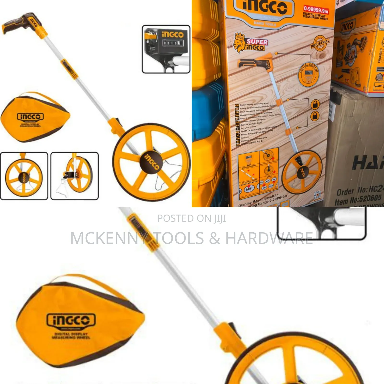 Ingco Measuring Wheel 10km (Hdmw45)