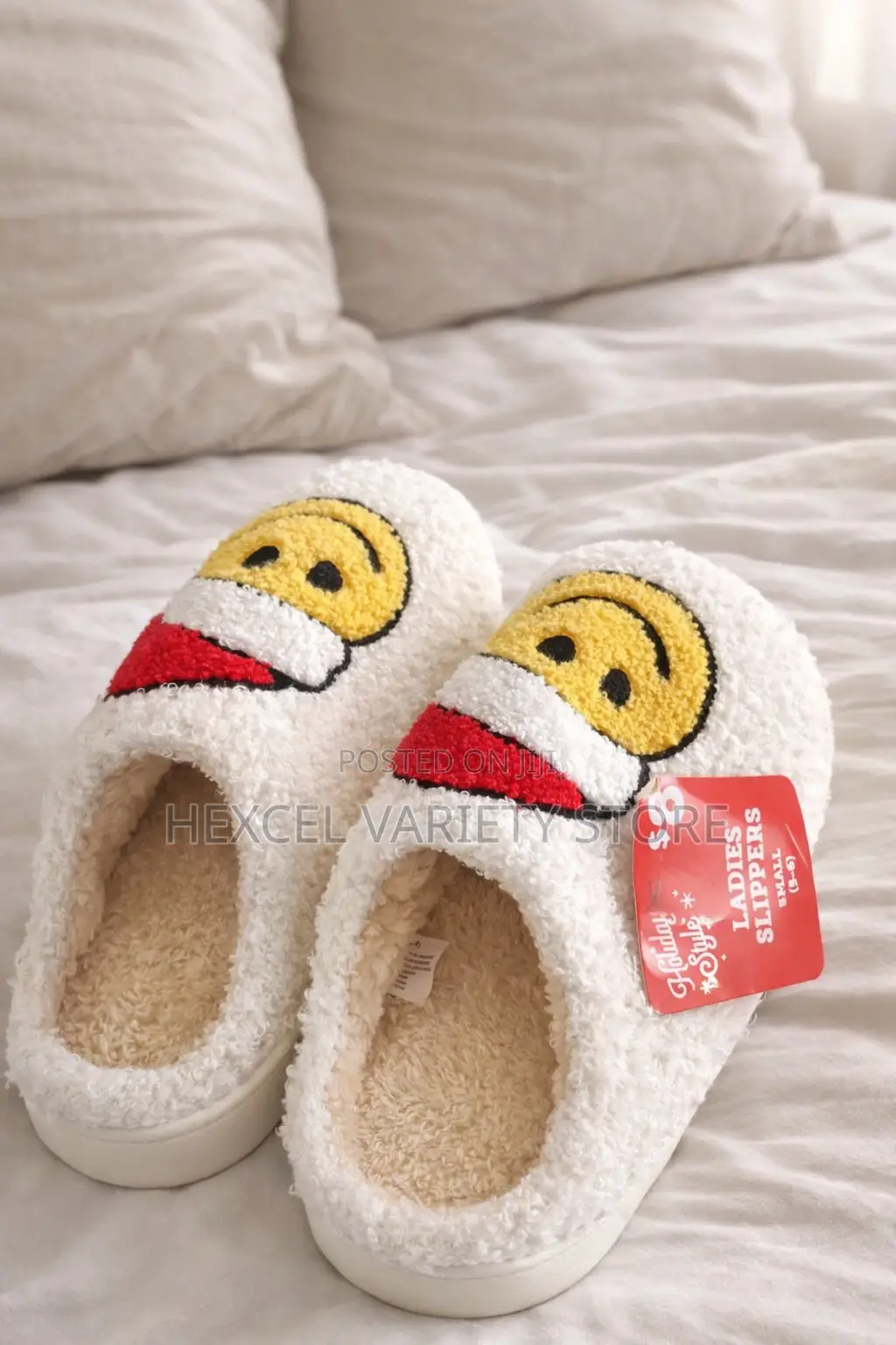 Soft Plush Cartoon Ladies Indoor Slippers – Cozy Comfortable