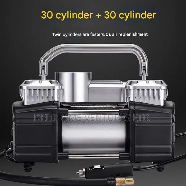 Digital Tyre Inflator With Tool Kit Box