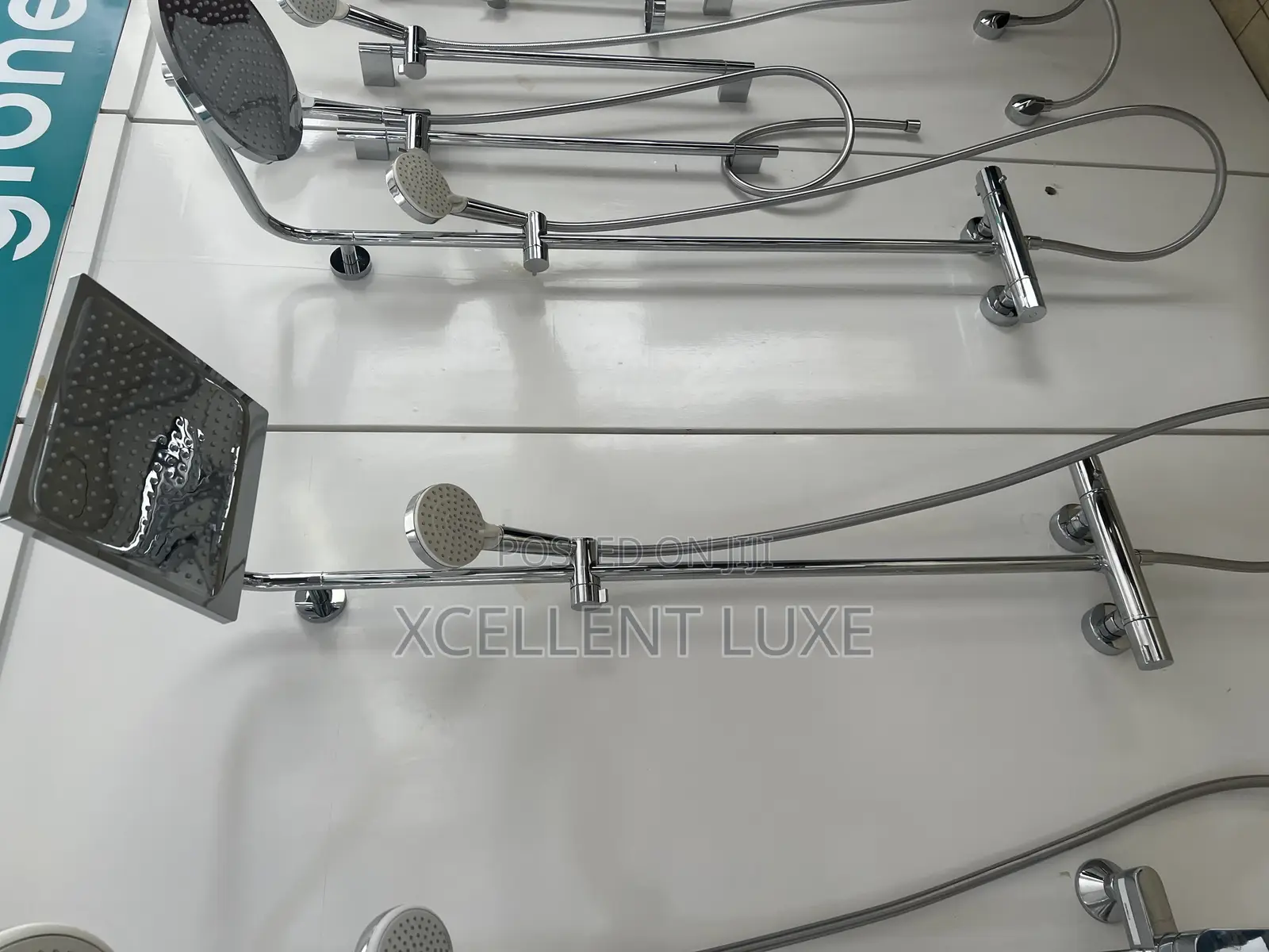 Handsgrohe Thermostatic Shower Mixer System on Chrome