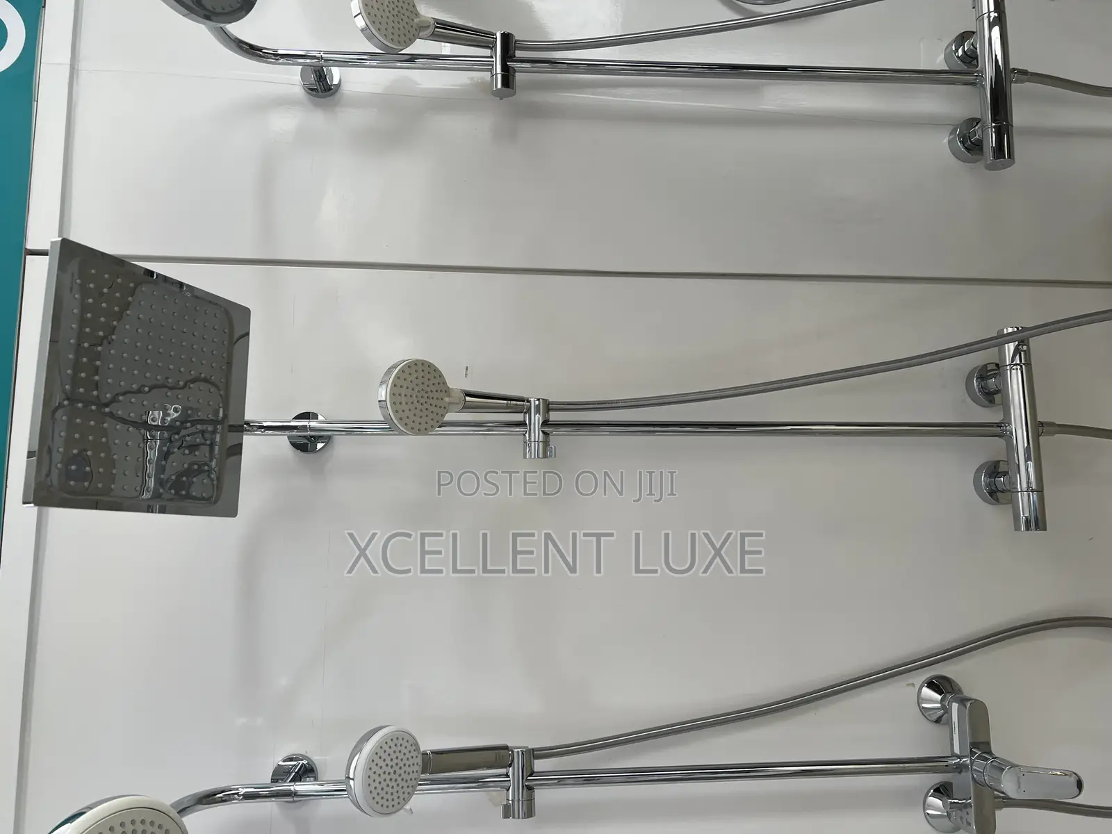 Handsgrohe Thermostatic Shower Mixer System on Chrome