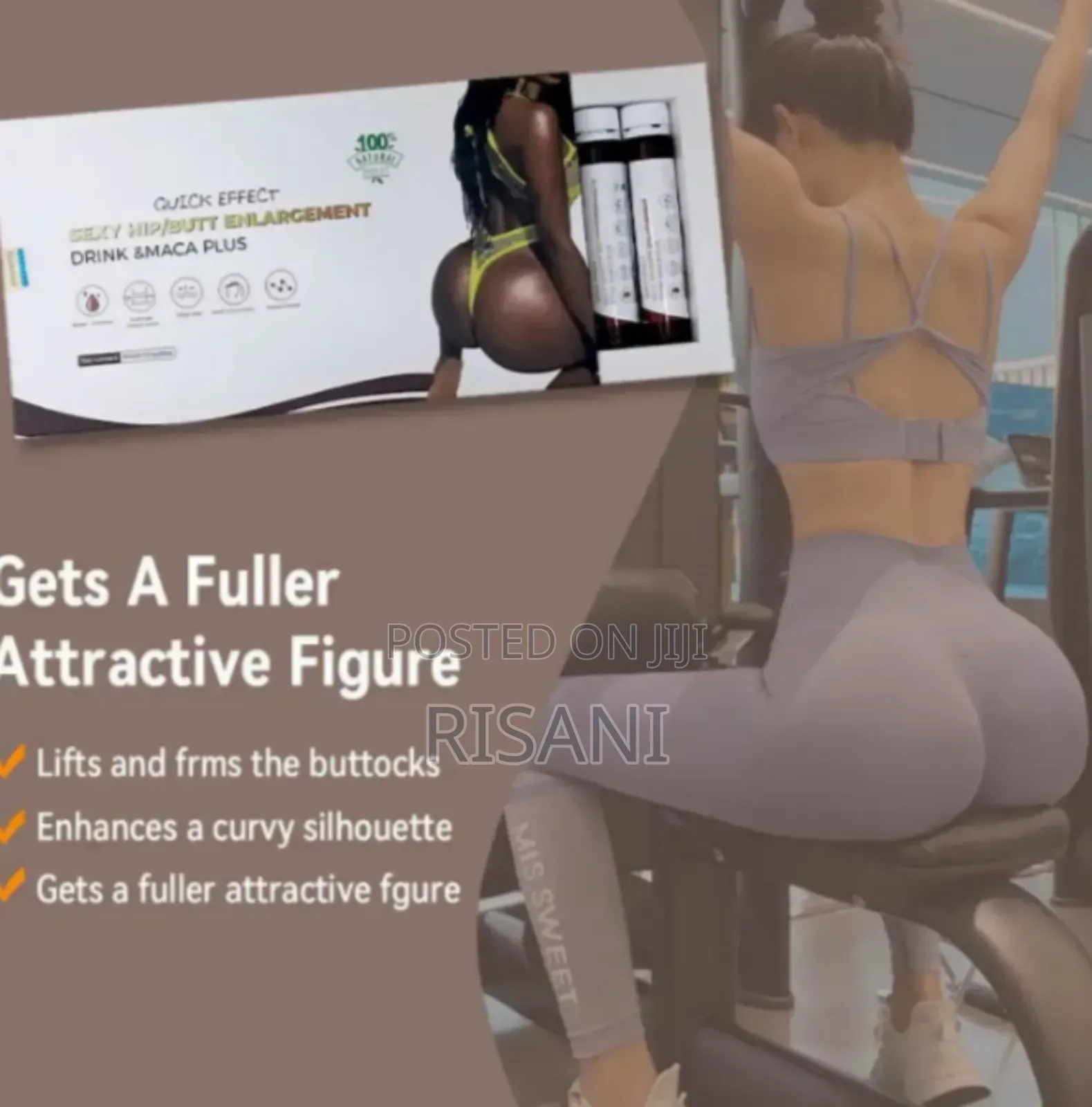 Women's Butts And Hips Enlargement Maca Syrup