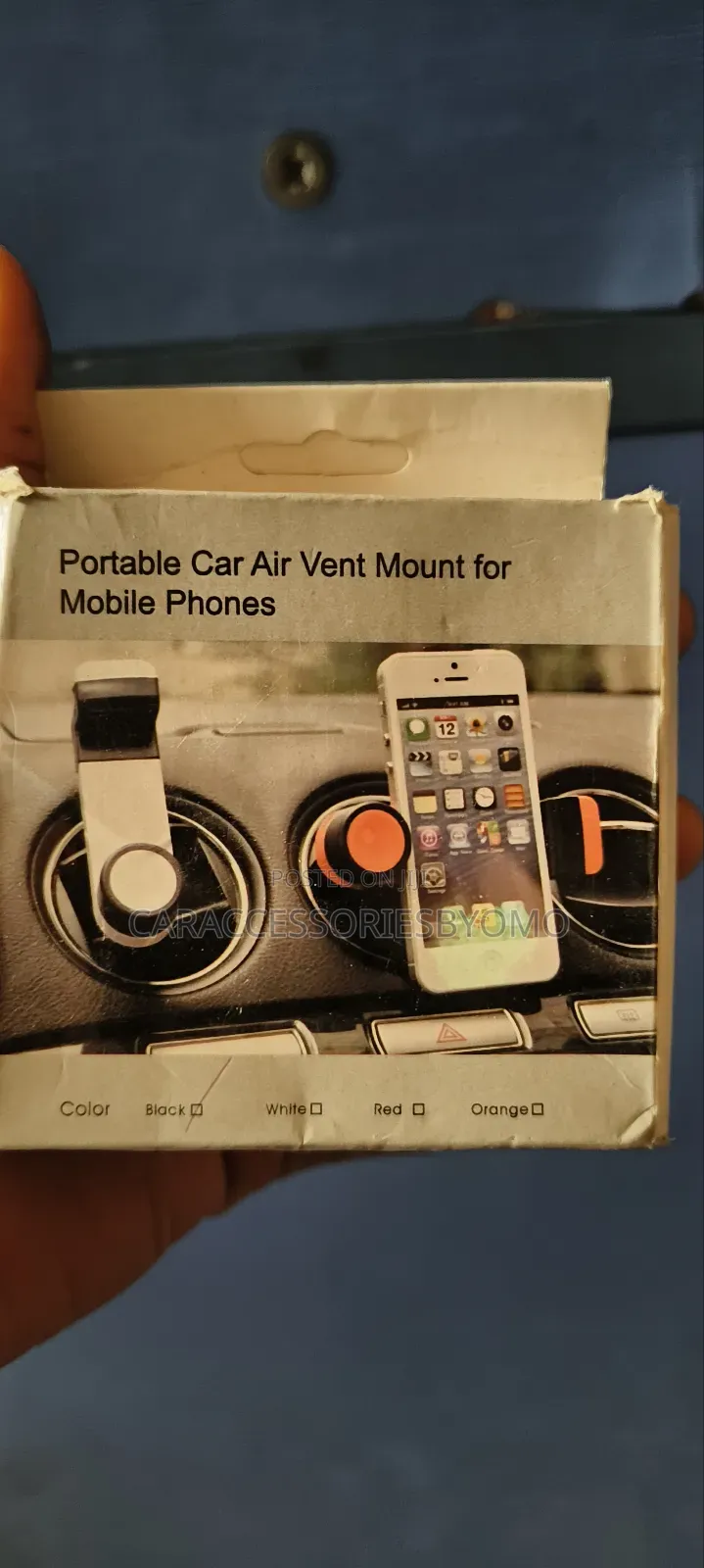 Portable Car Air Vent Mount for Mobile Phones
