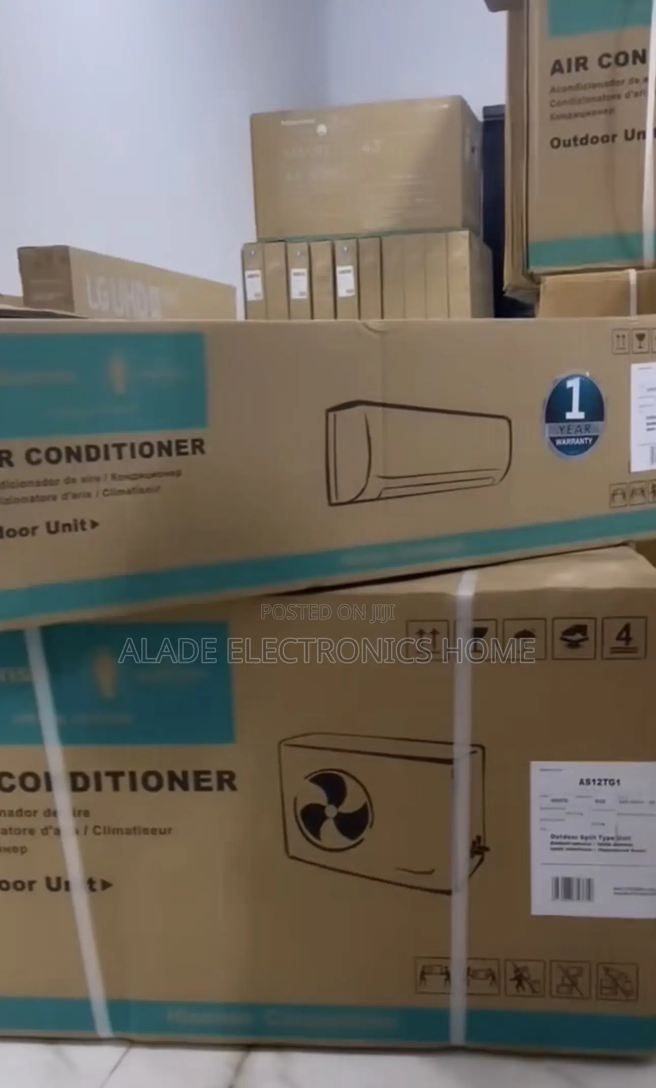 1.5hp Hisense Non Inverter Split Ac. 100% Copper Condenser